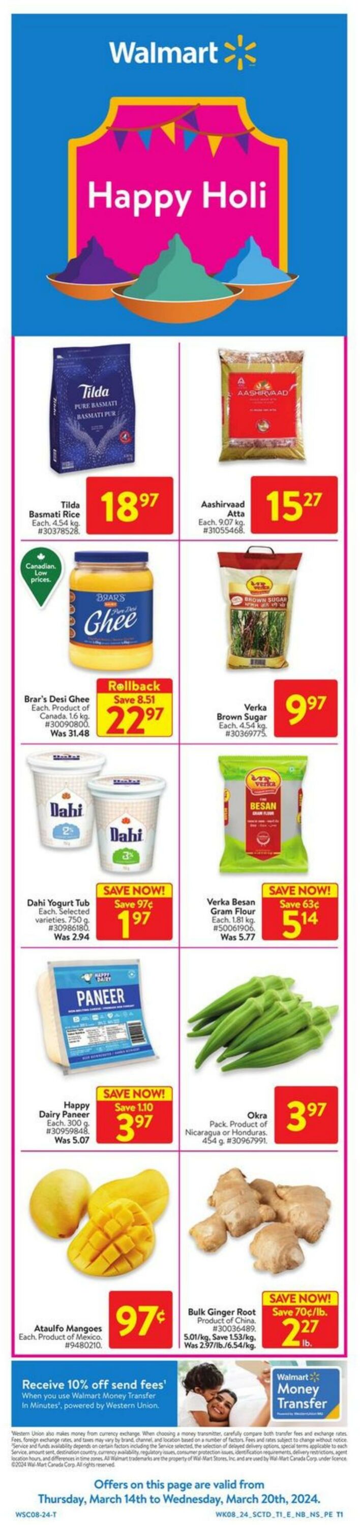 Flyer Walmart 14.03.2024 - 20.03.2024