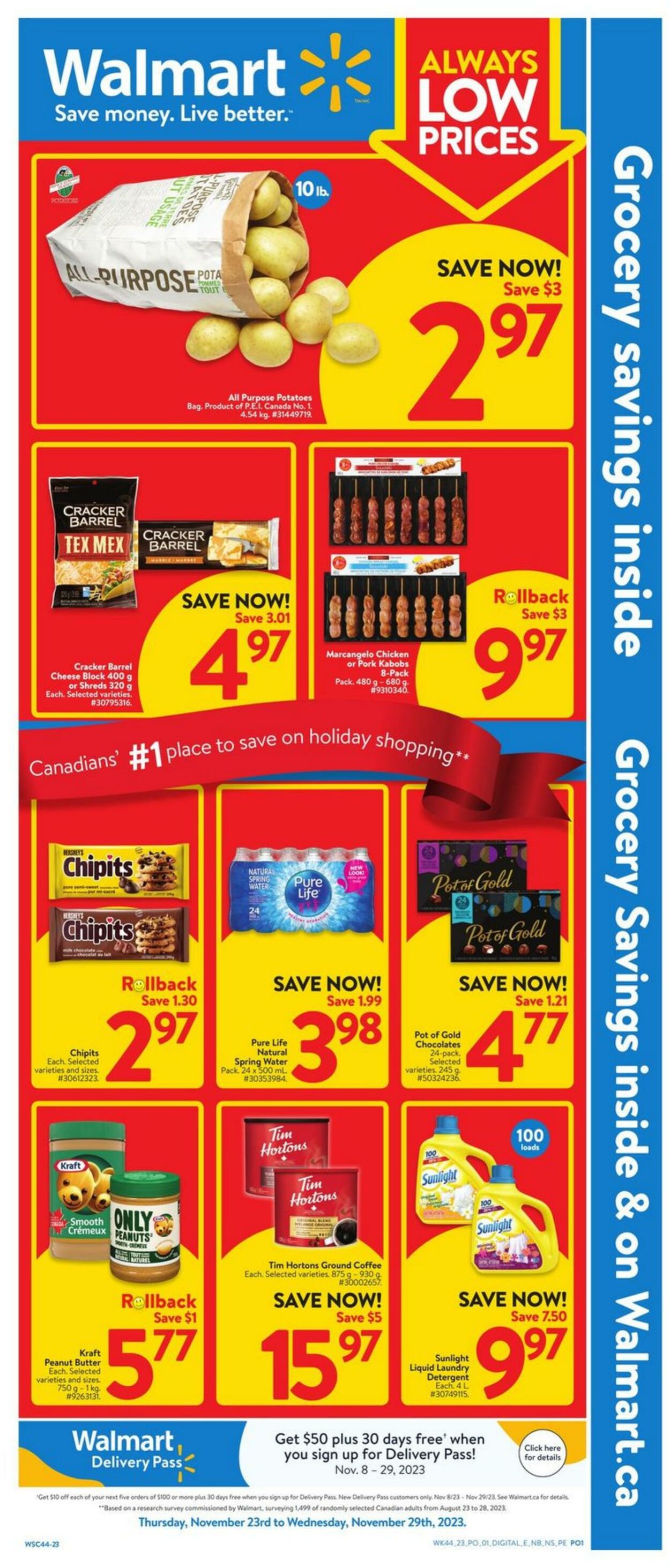 Flyer Walmart 23.11.2023 - 29.11.2023