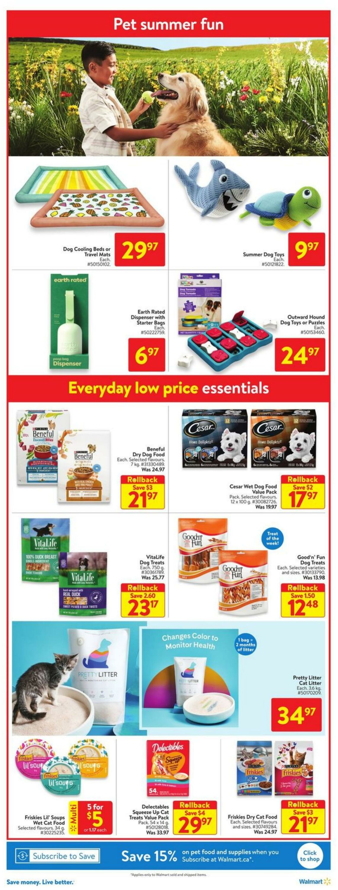 Flyer Walmart 08.06.2023 - 14.06.2023