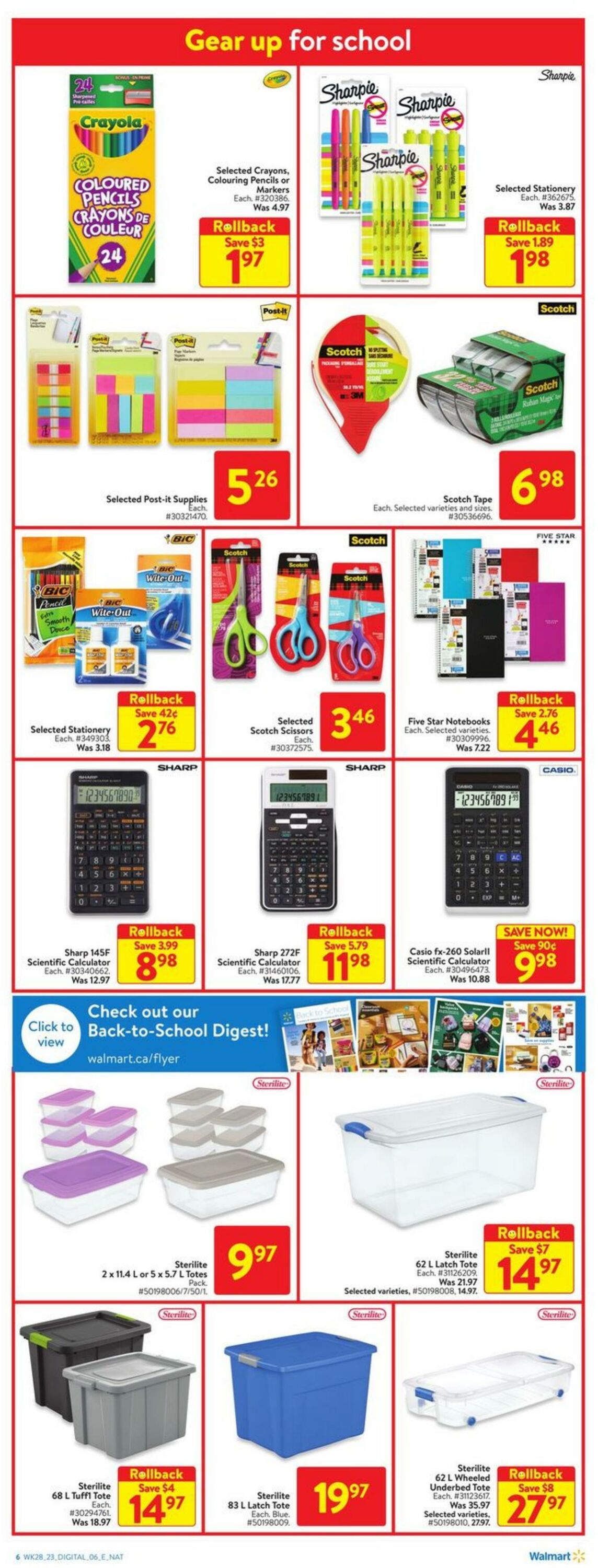 Flyer Walmart 03.08.2023 - 09.08.2023