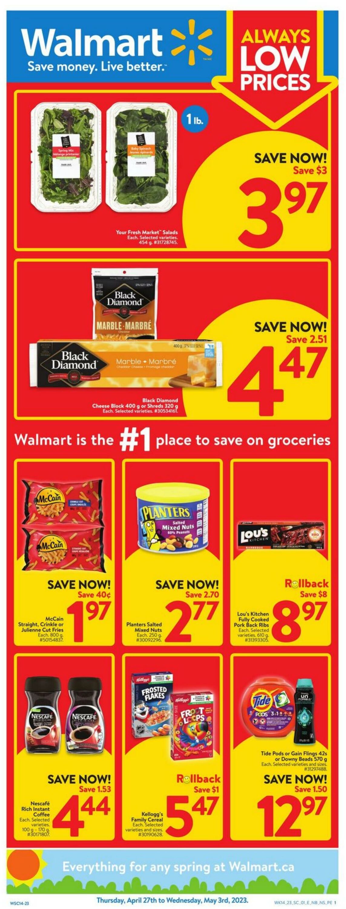 Flyer Walmart 27.04.2023 - 03.05.2023