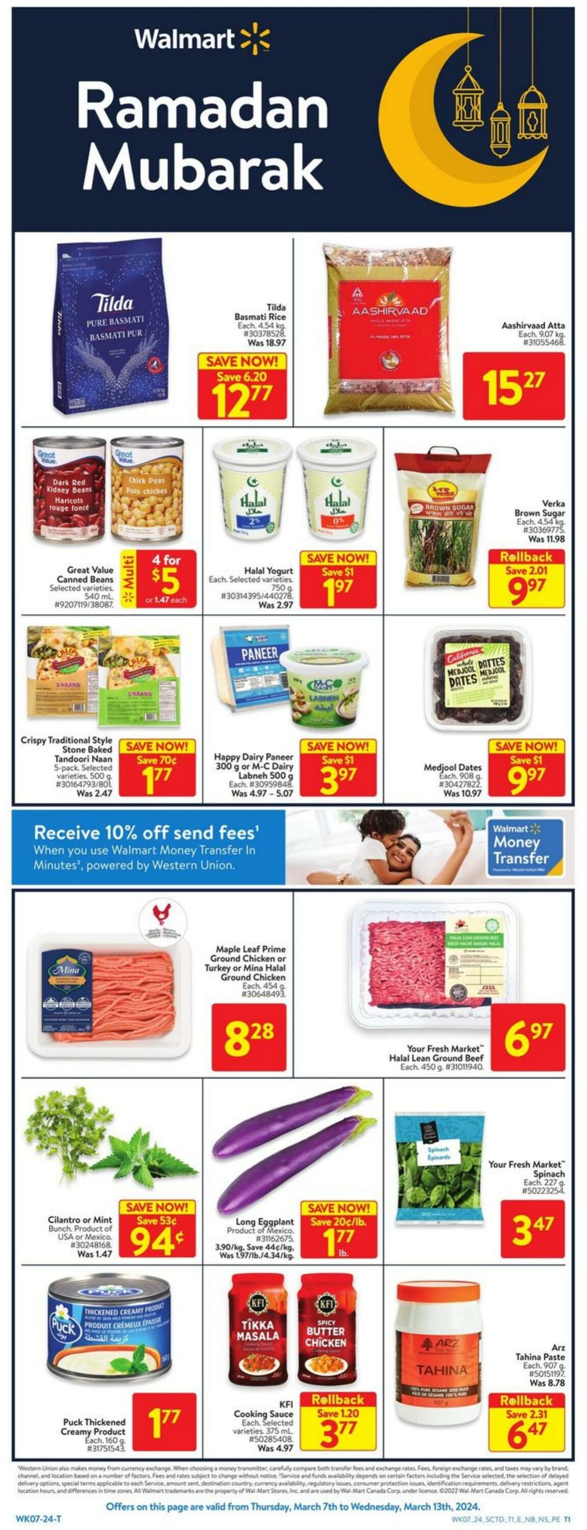 Flyer Walmart 07.03.2024 - 13.03.2024