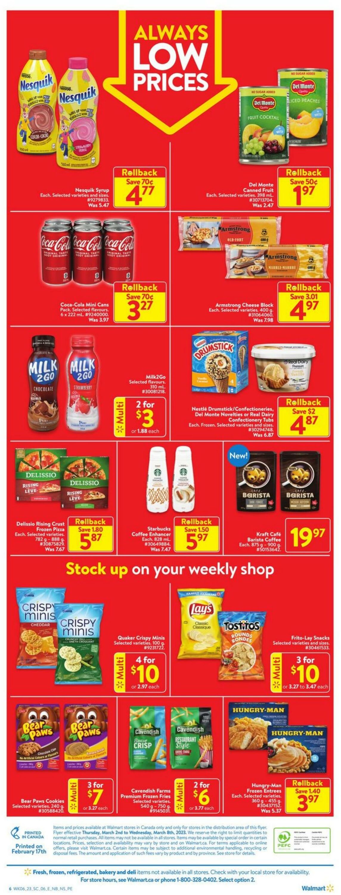 Flyer Walmart 02.03.2023 - 08.03.2023