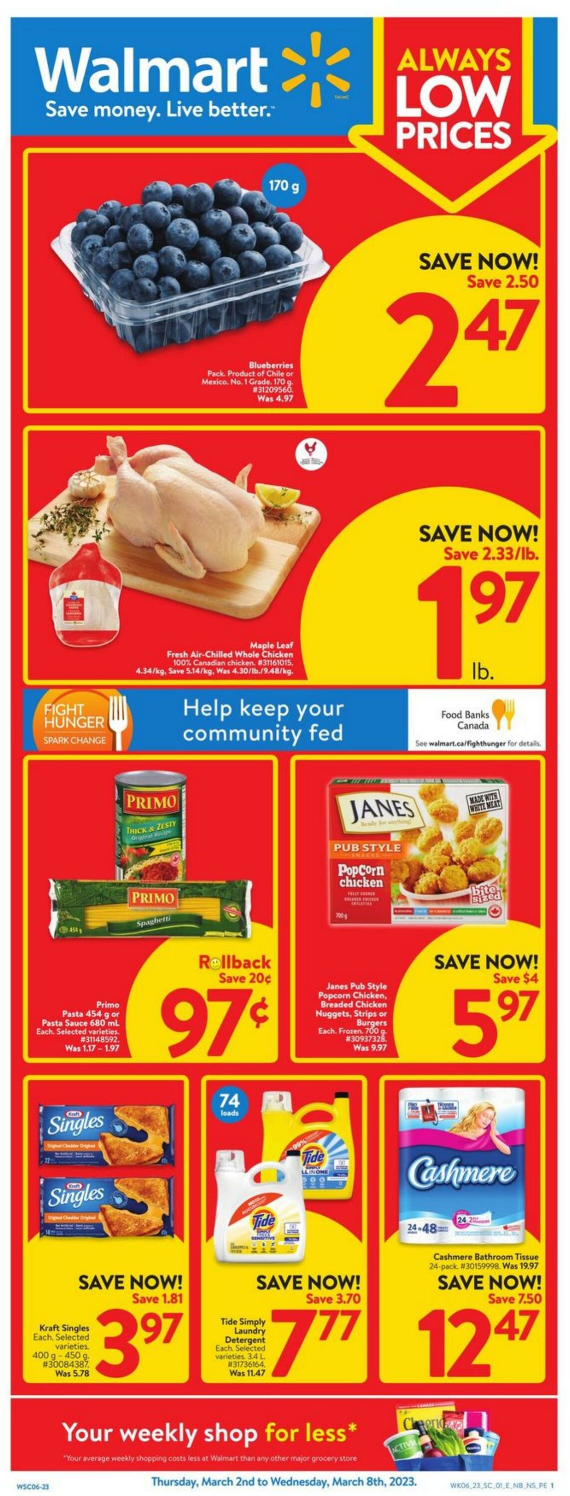 Flyer Walmart 02.03.2023 - 08.03.2023