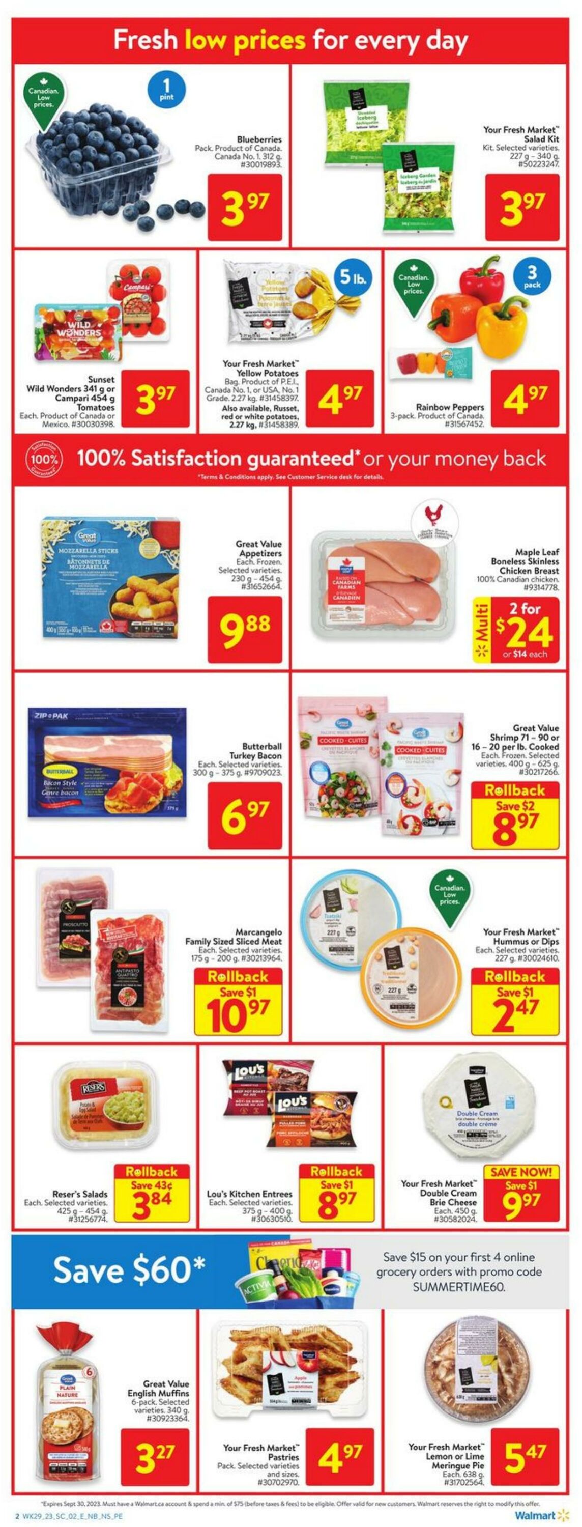 Flyer Walmart 10.08.2023 - 16.08.2023