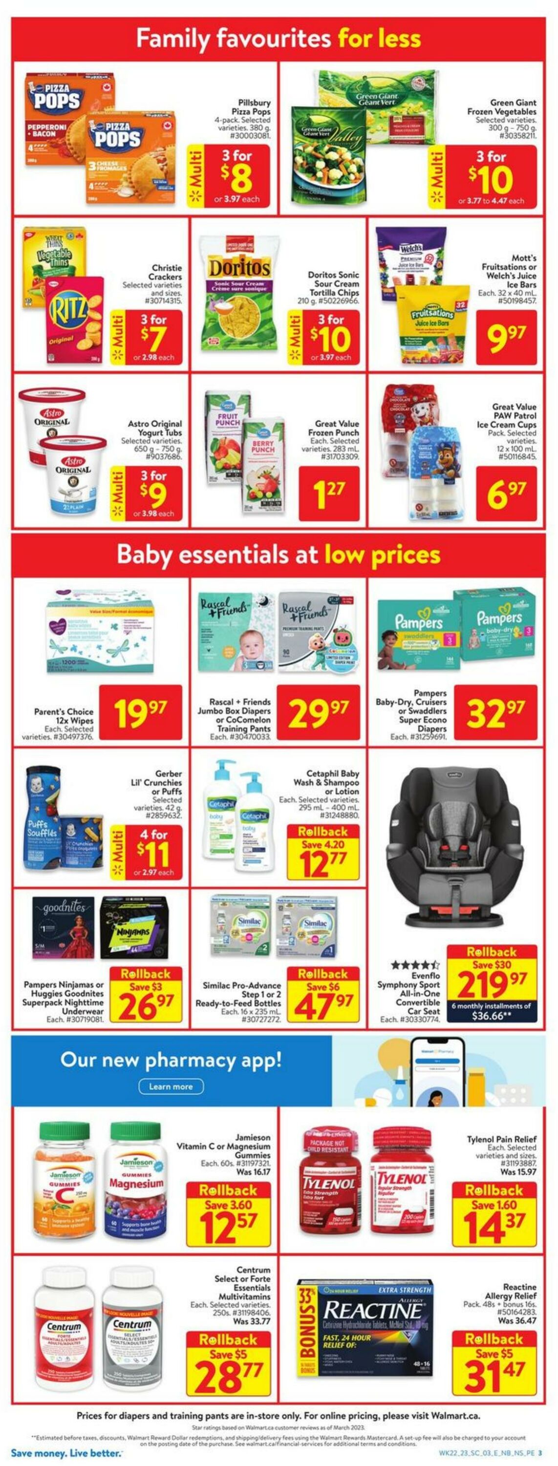 Walmart Promotional Flyer Nova Scotia Valid from 22.06 to 28.06