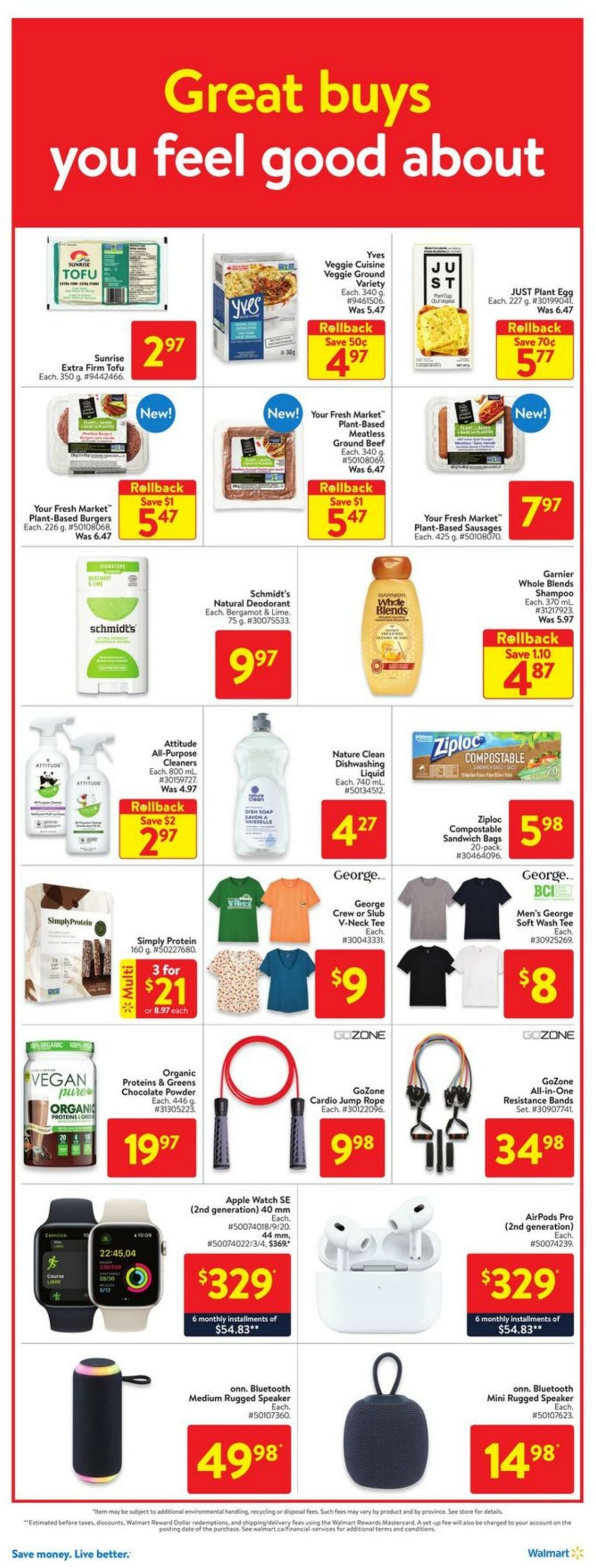 Flyer Walmart 22.06.2023 - 28.06.2023