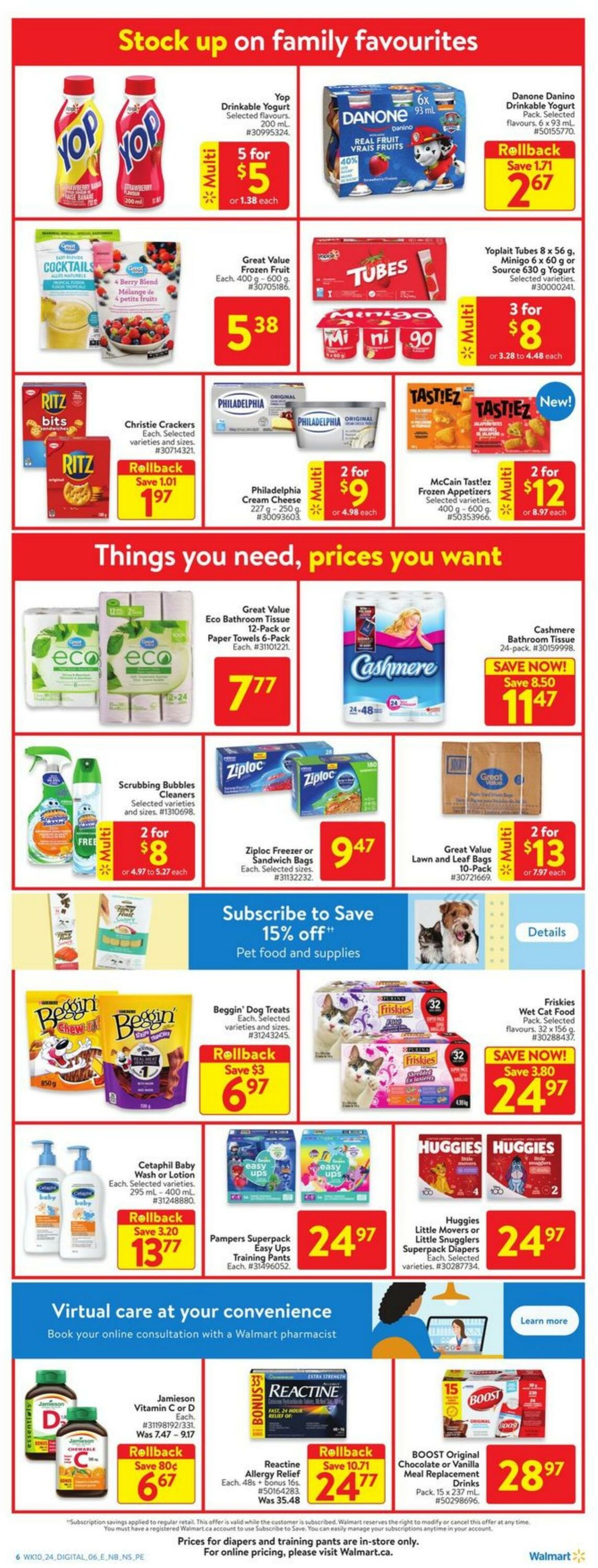 Walmart Promotional Flyer - Nova Scotia - Easter - Valid from 28.03 to ...