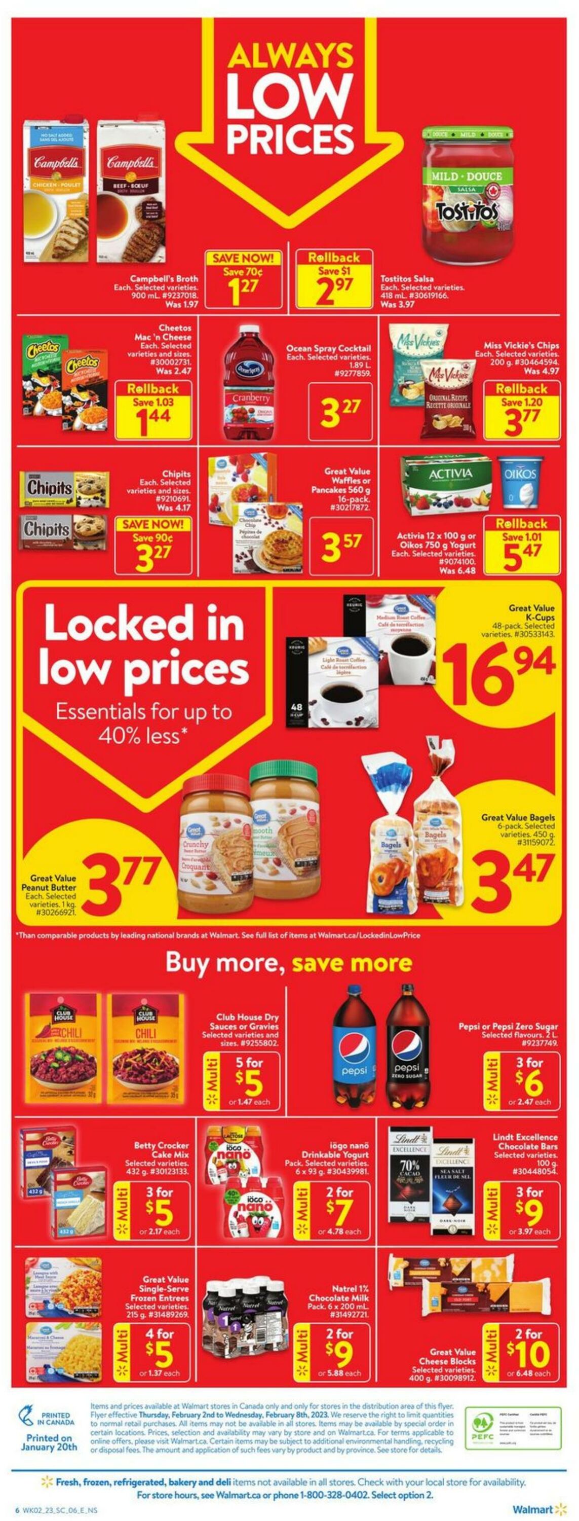 Flyer Walmart 02.02.2023 - 08.02.2023