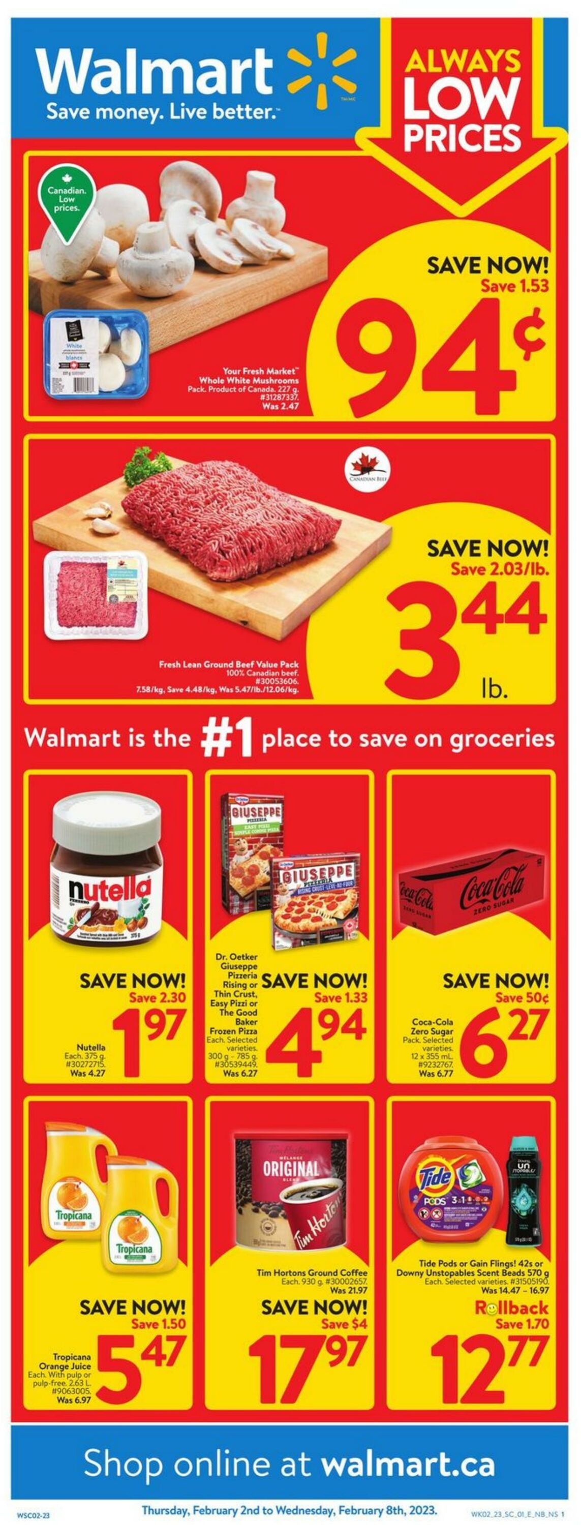 Flyer Walmart 02.02.2023 - 08.02.2023