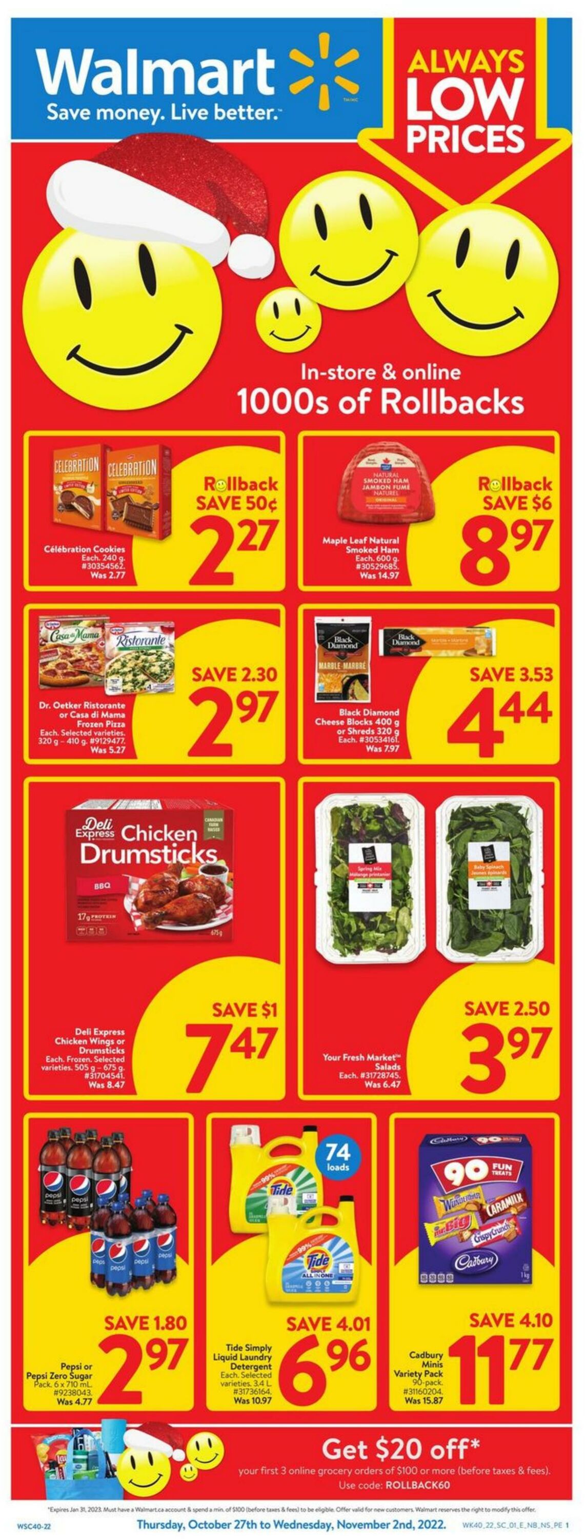 Flyer Walmart 27.10.2022 - 02.11.2022