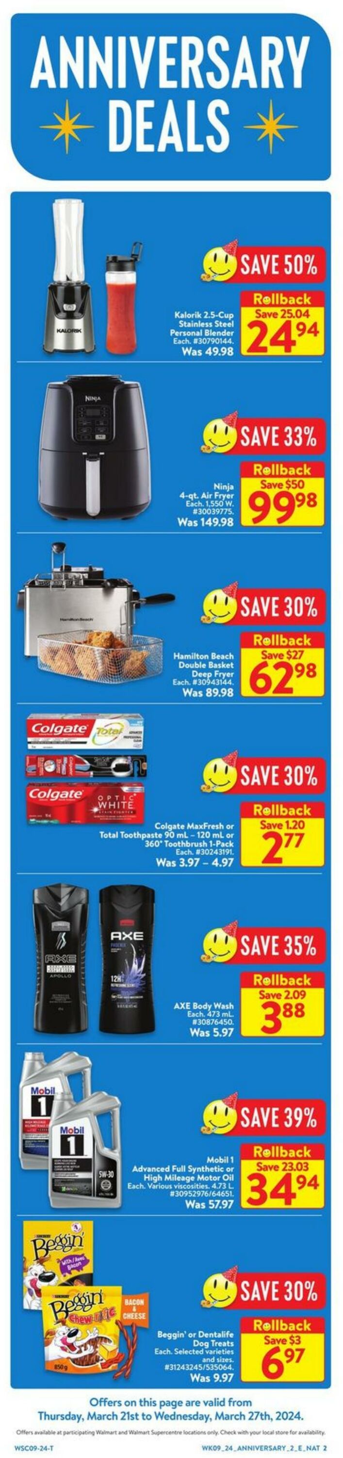 Flyer Walmart 21.03.2024 - 27.03.2024