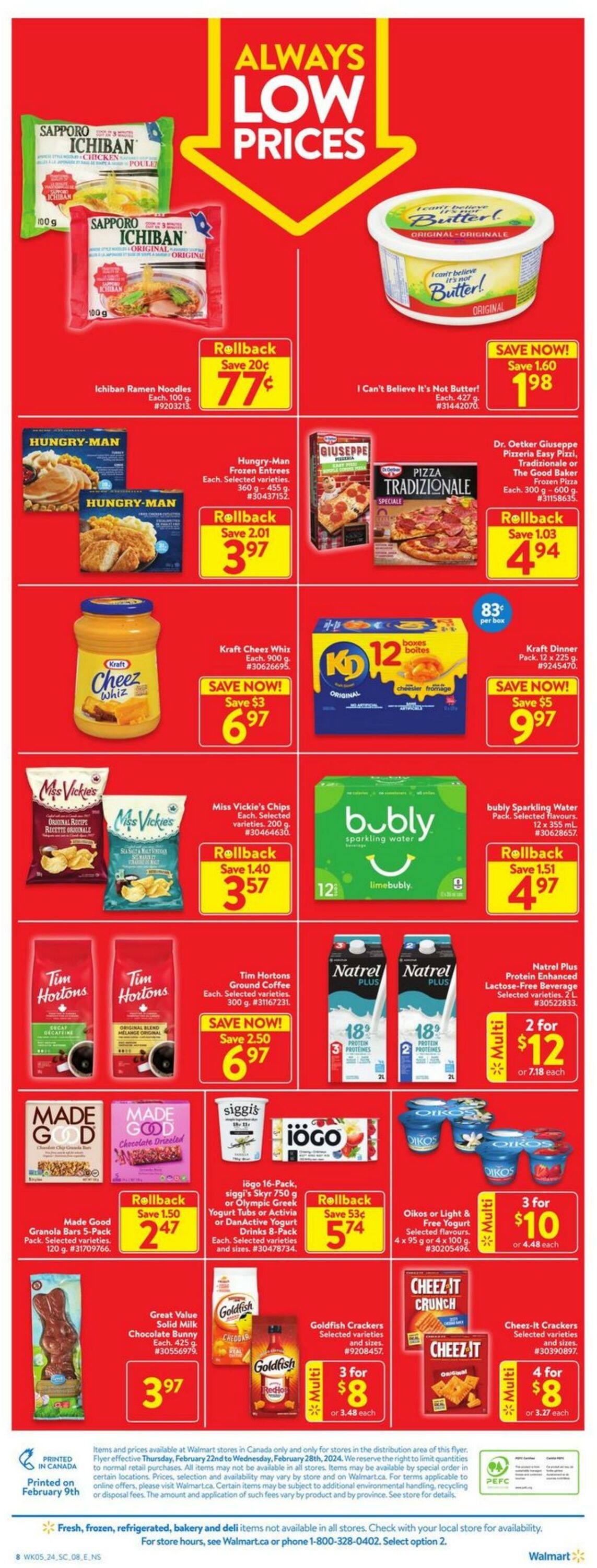 Flyer Walmart 22.02.2024 - 28.02.2024