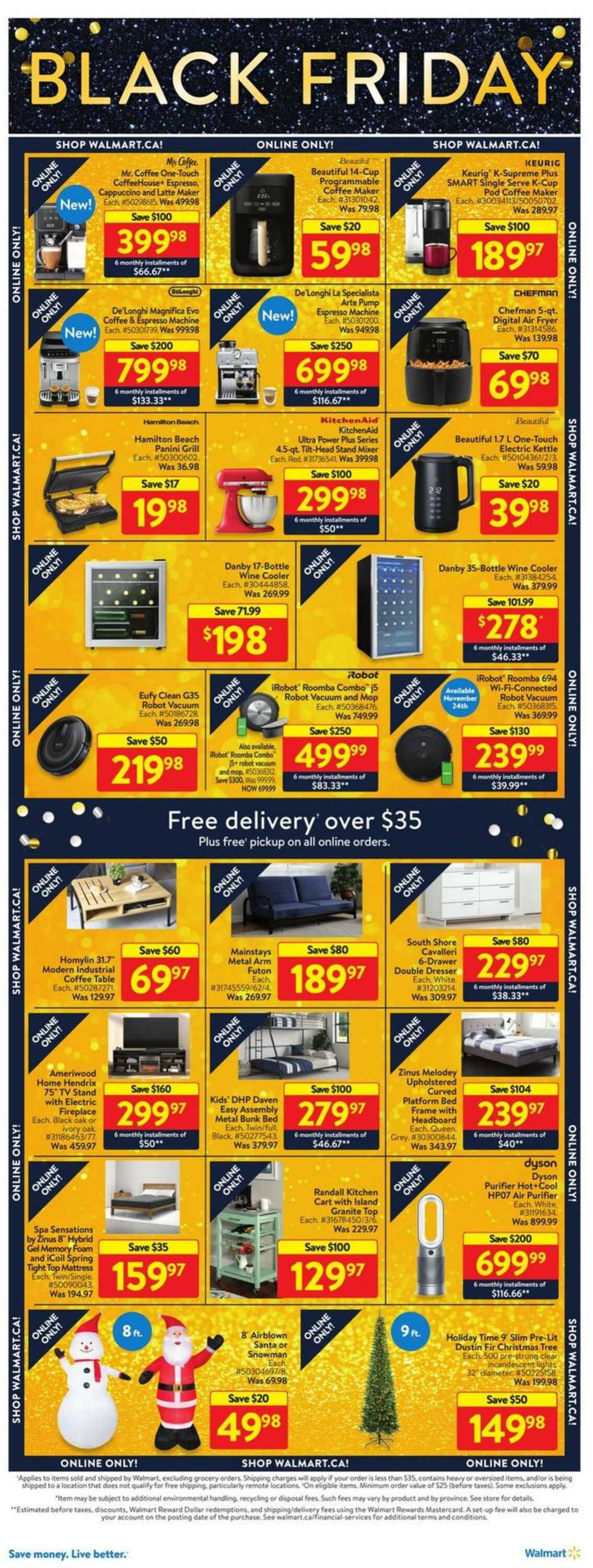 Flyer Walmart 22.11.2023 - 29.11.2023