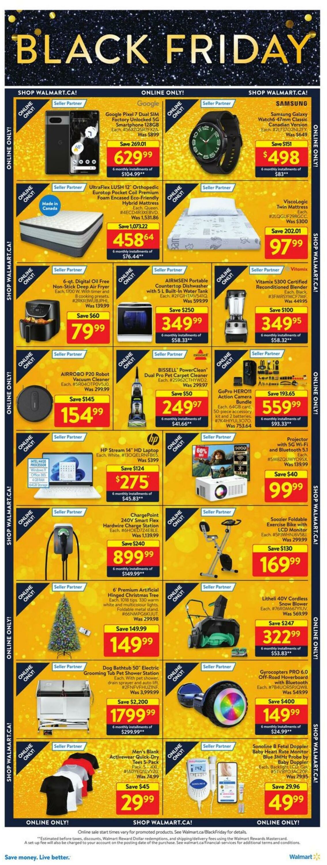 Flyer Walmart 22.11.2023 - 29.11.2023