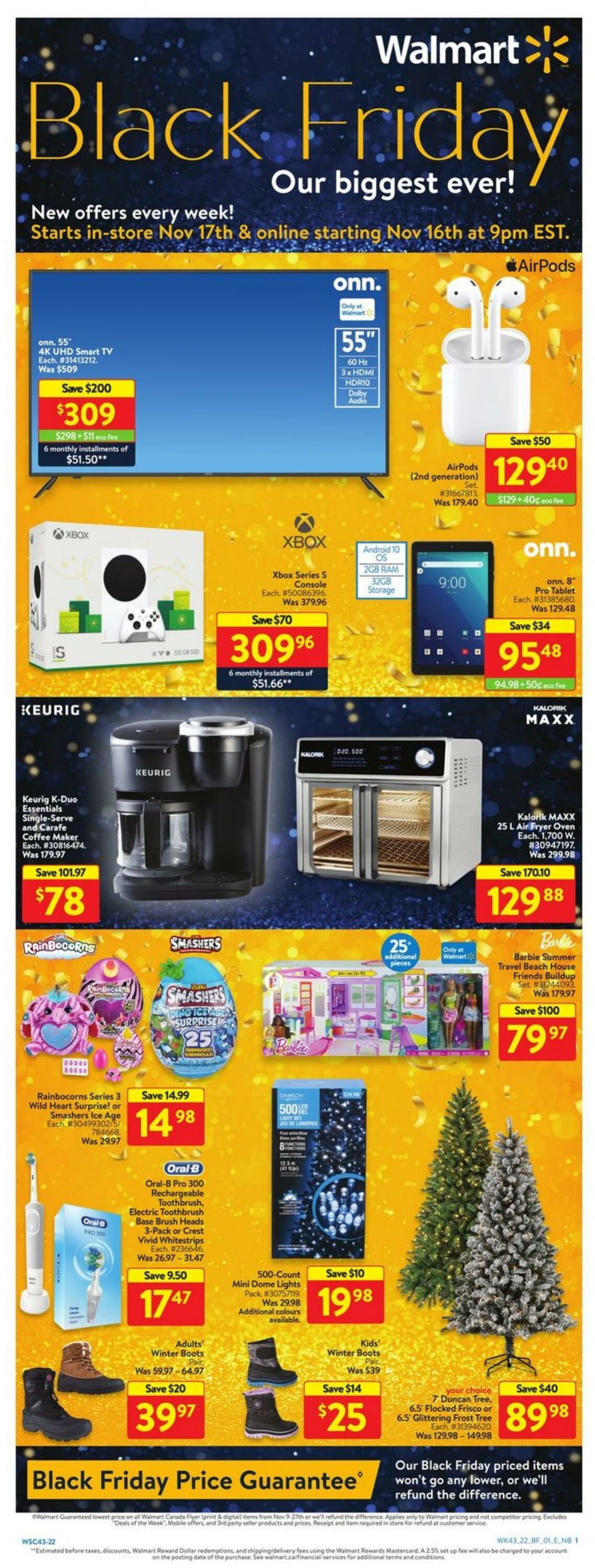 Flyer Walmart 16.11.2022 - 23.11.2022