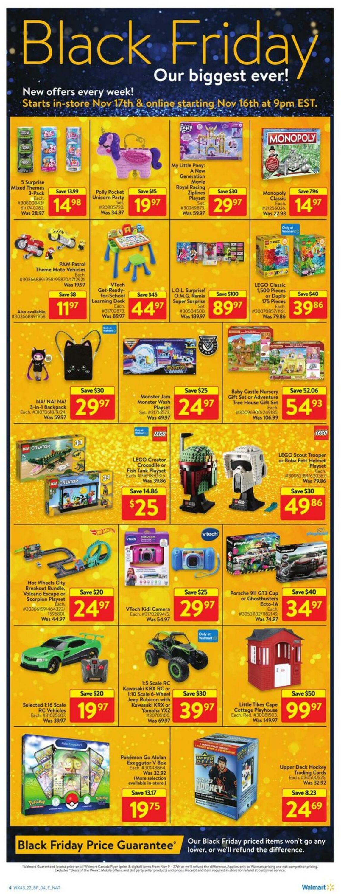 Flyer Walmart 16.11.2022 - 23.11.2022