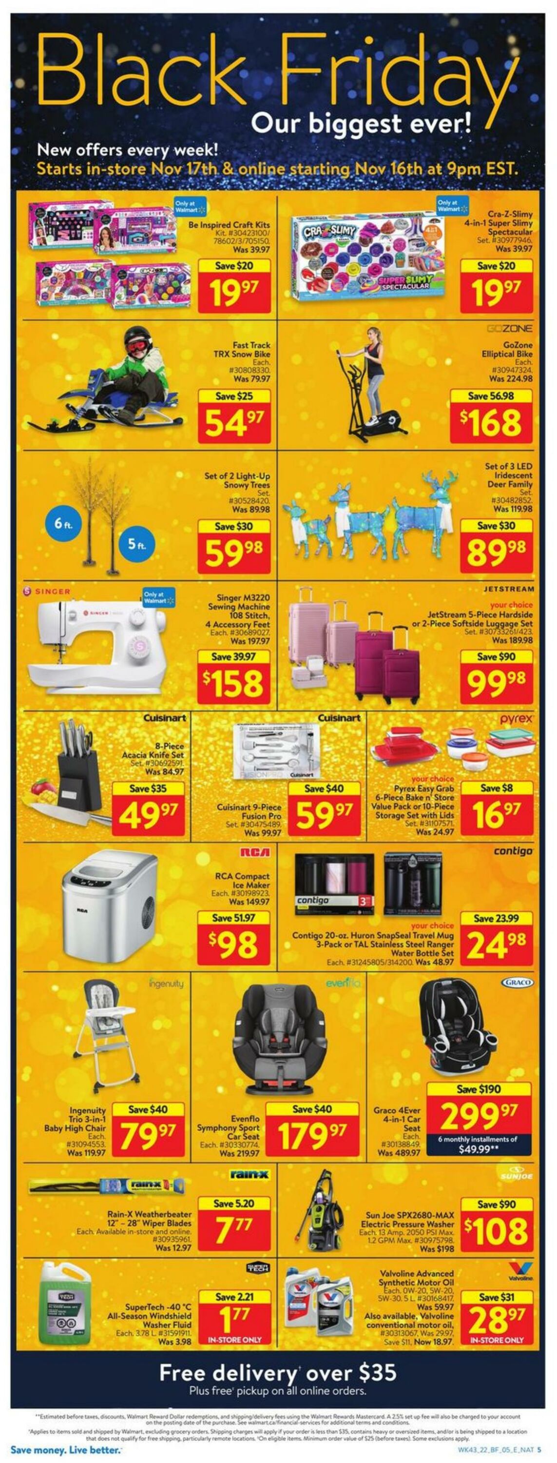 Flyer Walmart 16.11.2022 - 23.11.2022