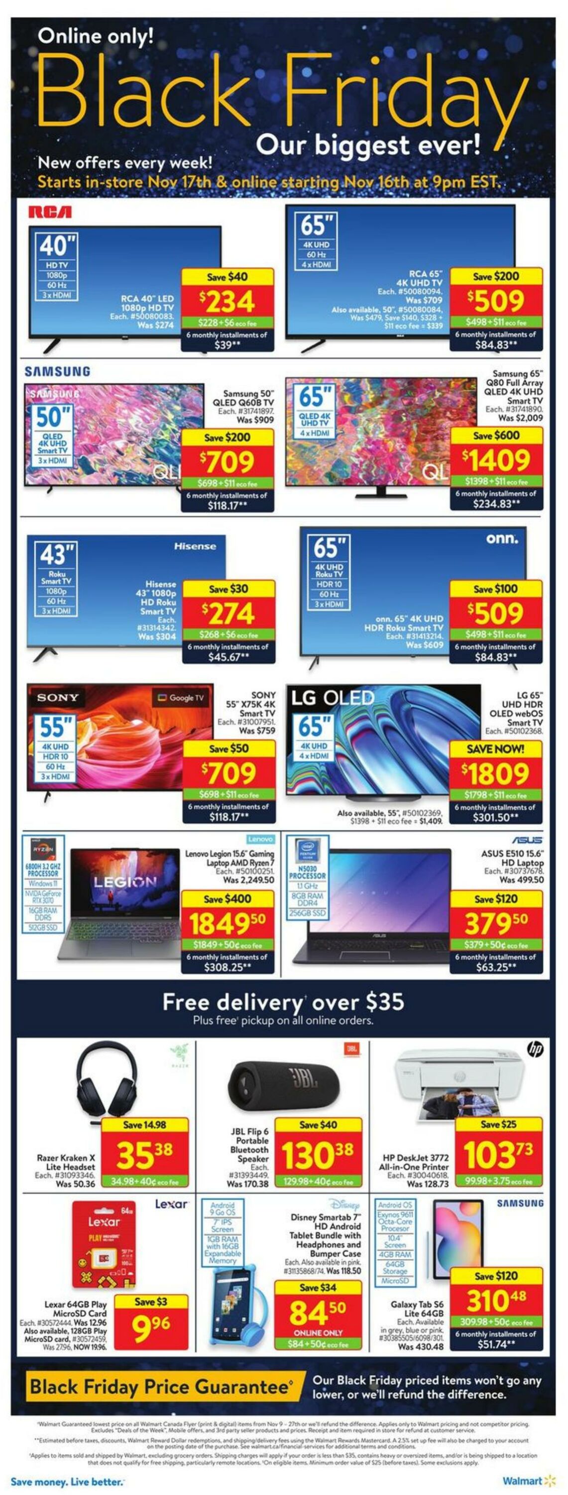 Flyer Walmart 16.11.2022 - 23.11.2022