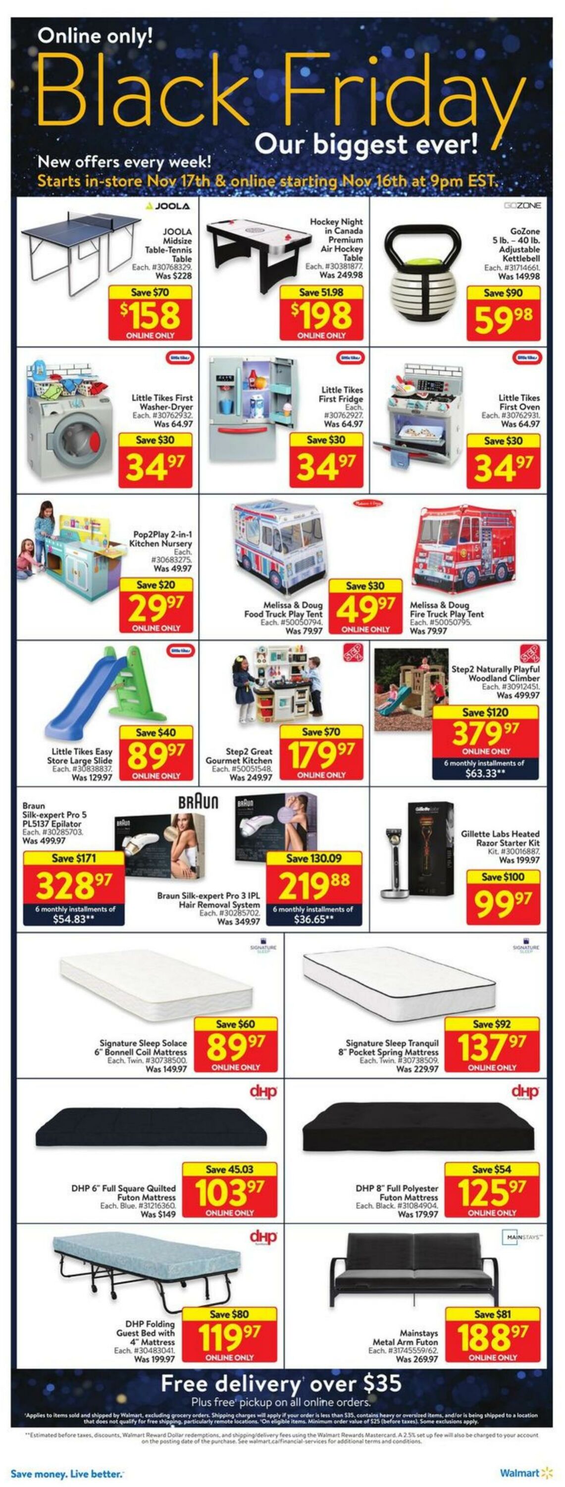 Flyer Walmart 16.11.2022 - 23.11.2022