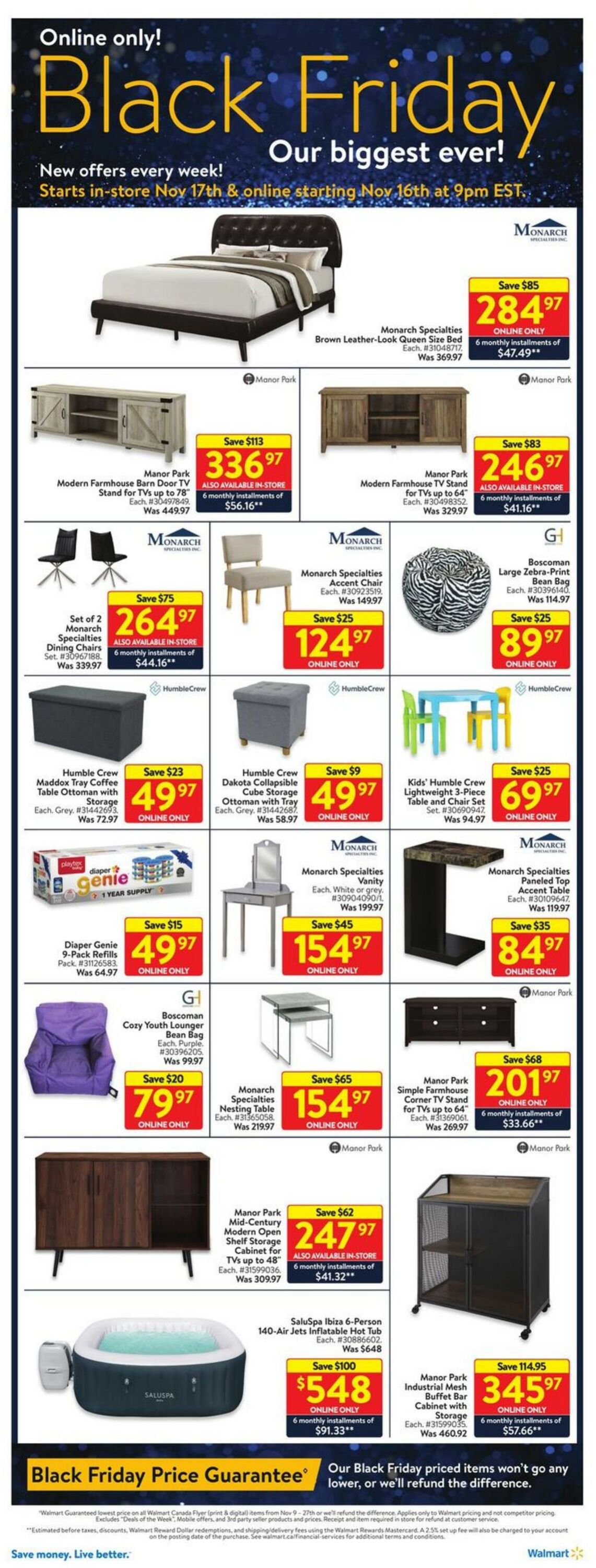 Flyer Walmart 16.11.2022 - 23.11.2022