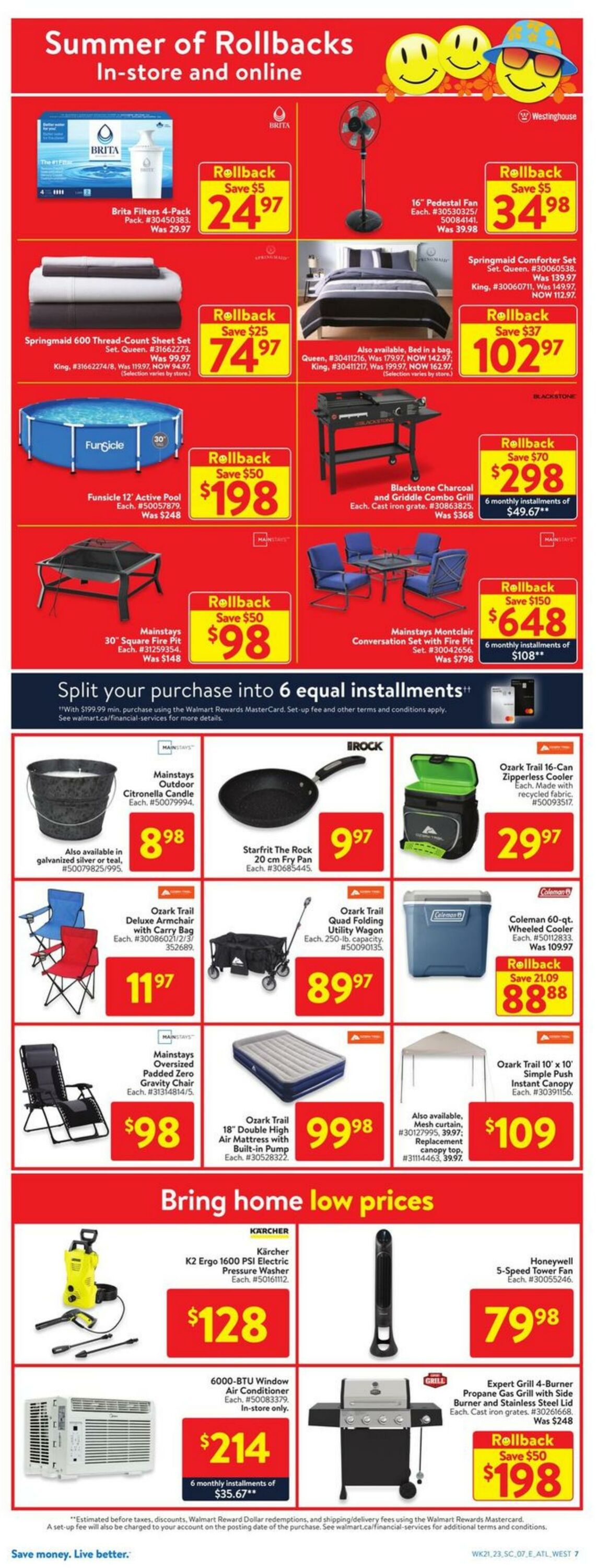 Flyer Walmart 15.06.2023 - 21.06.2023