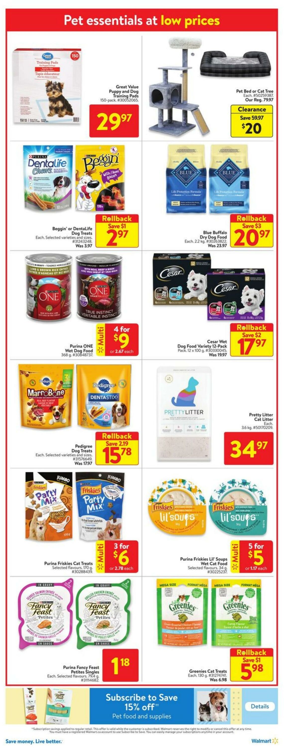 Walmart Promotional Flyer New Brunswick Valid from 25.01 to 31.01