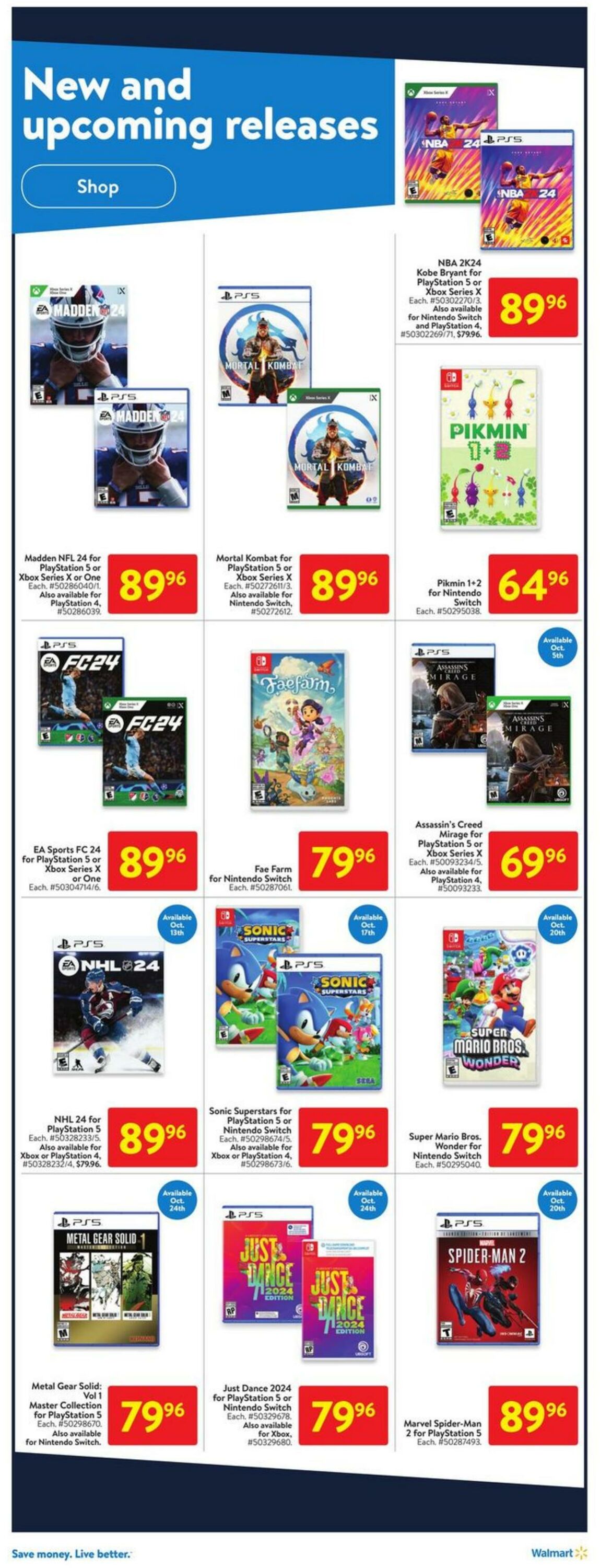 Flyer Walmart 12.10.2023 - 18.10.2023