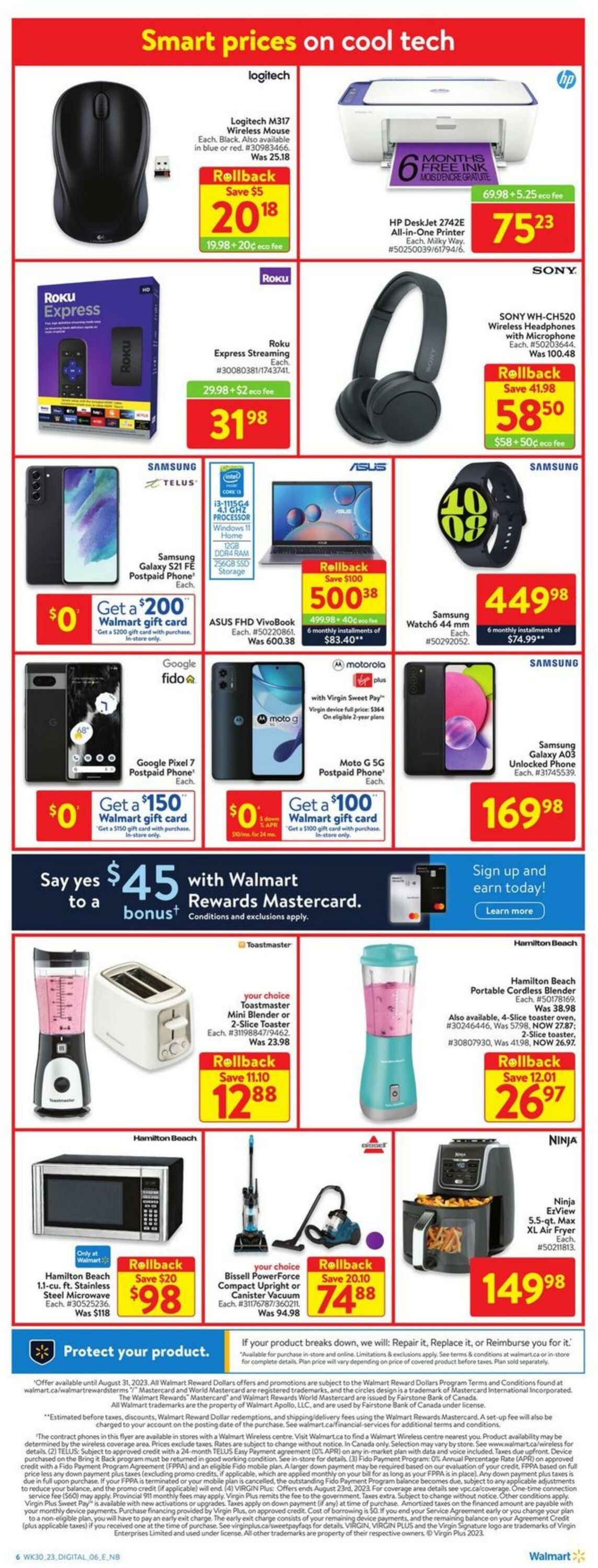 Flyer Walmart 17.08.2023 - 23.08.2023