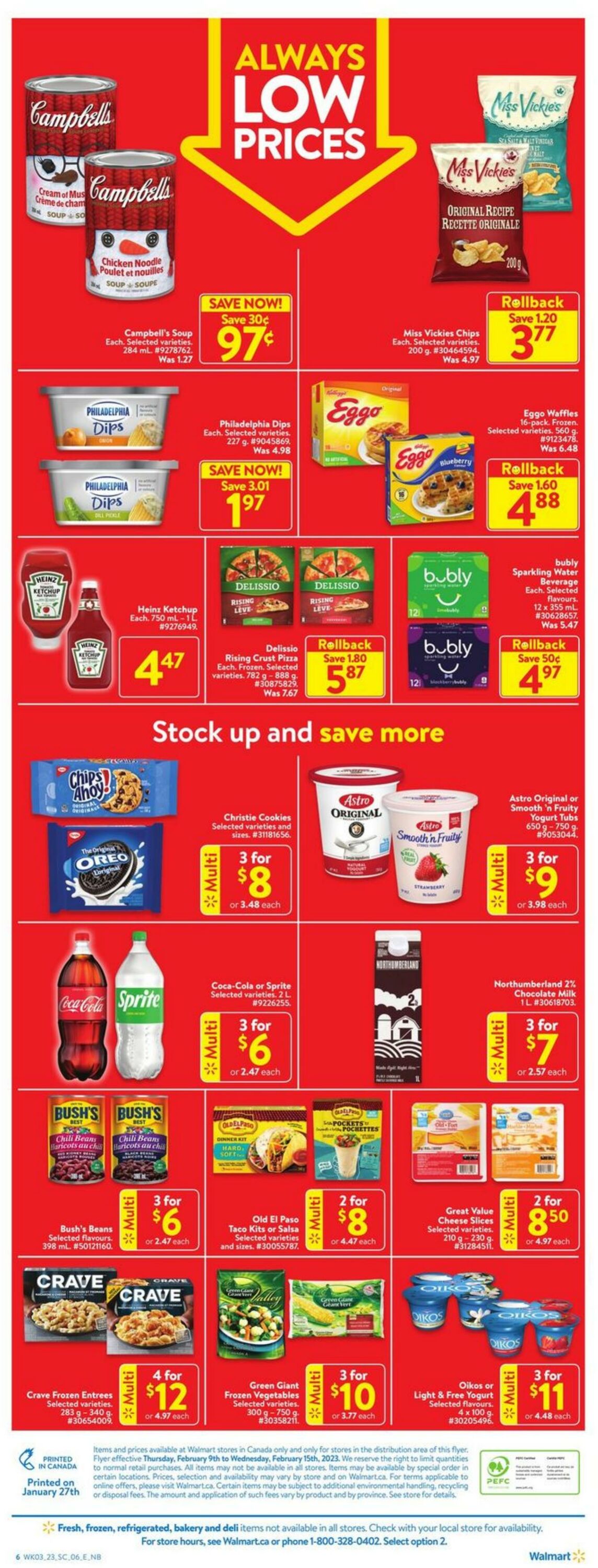 Flyer Walmart 09.02.2023 - 15.02.2023