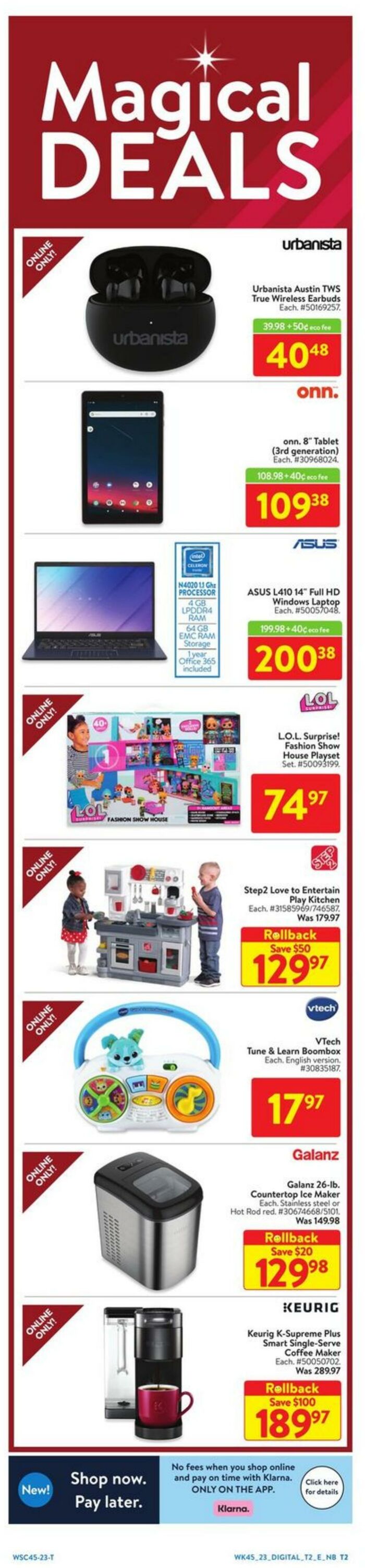 Flyer Walmart 30.11.2023 - 06.12.2023