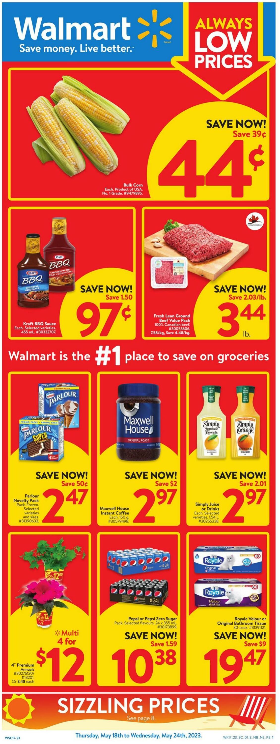 Walmart Promotional Flyer New Brunswick Victoria Day 2023 Valid