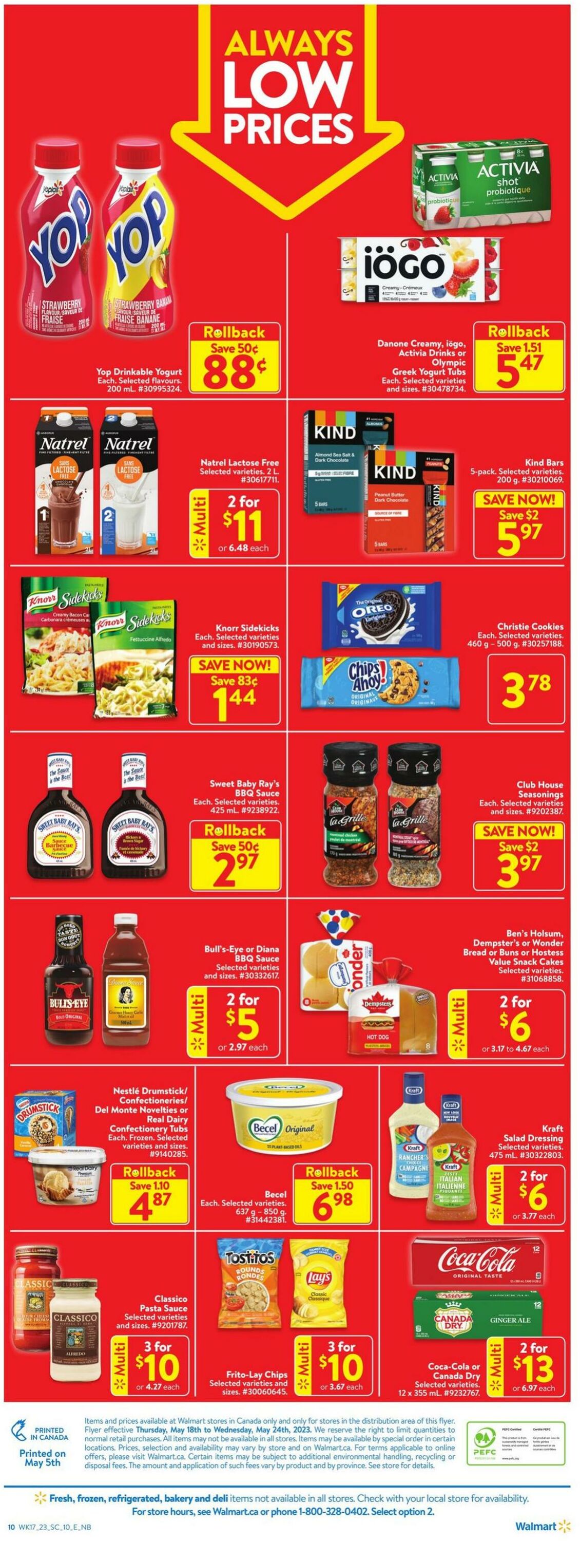 Flyer Walmart 18.05.2023 - 24.05.2023