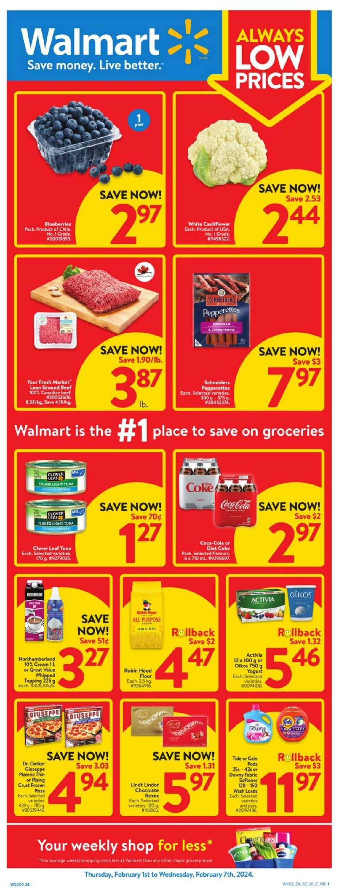 Flyer Walmart 01.02.2024 - 07.02.2024