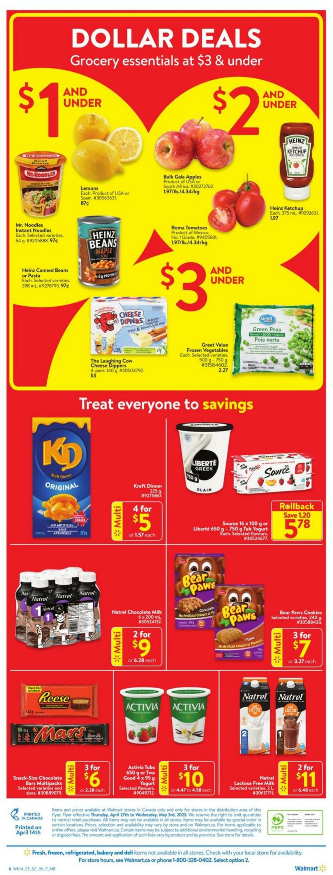 Flyer Walmart 27.04.2023 - 03.05.2023