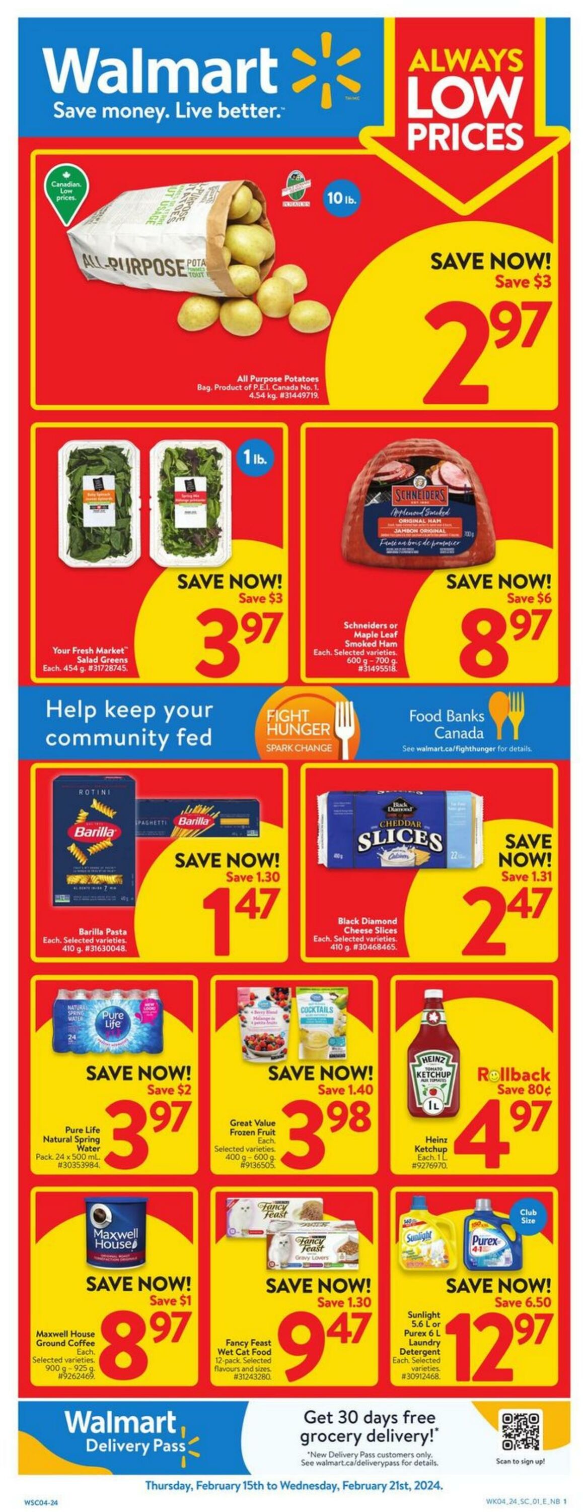 Flyer Walmart 15.02.2024 - 21.02.2024