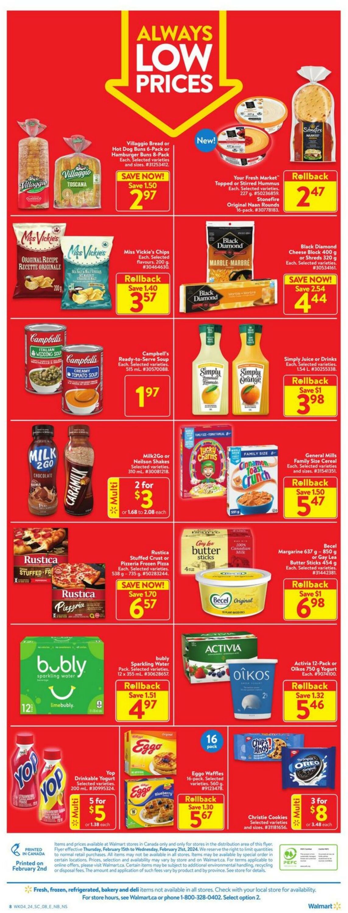 Flyer Walmart 15.02.2024 - 21.02.2024