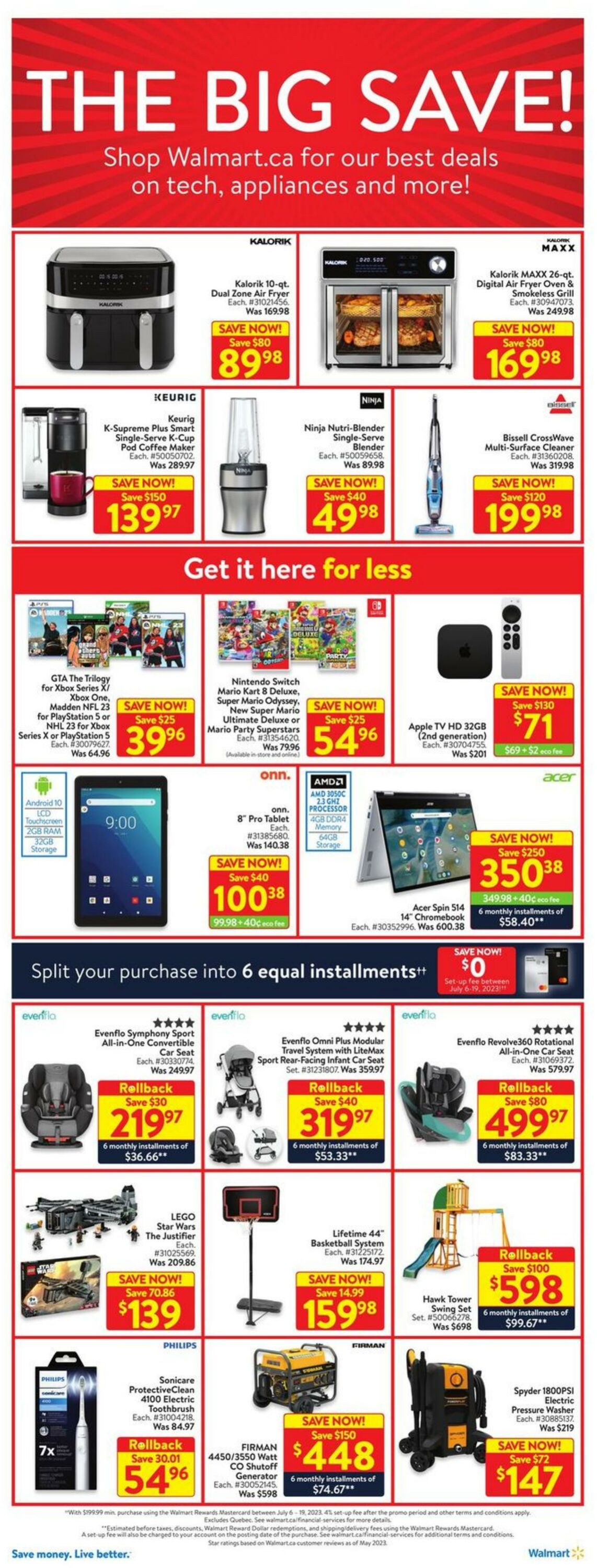 Flyer Walmart 06.07.2023 - 12.07.2023