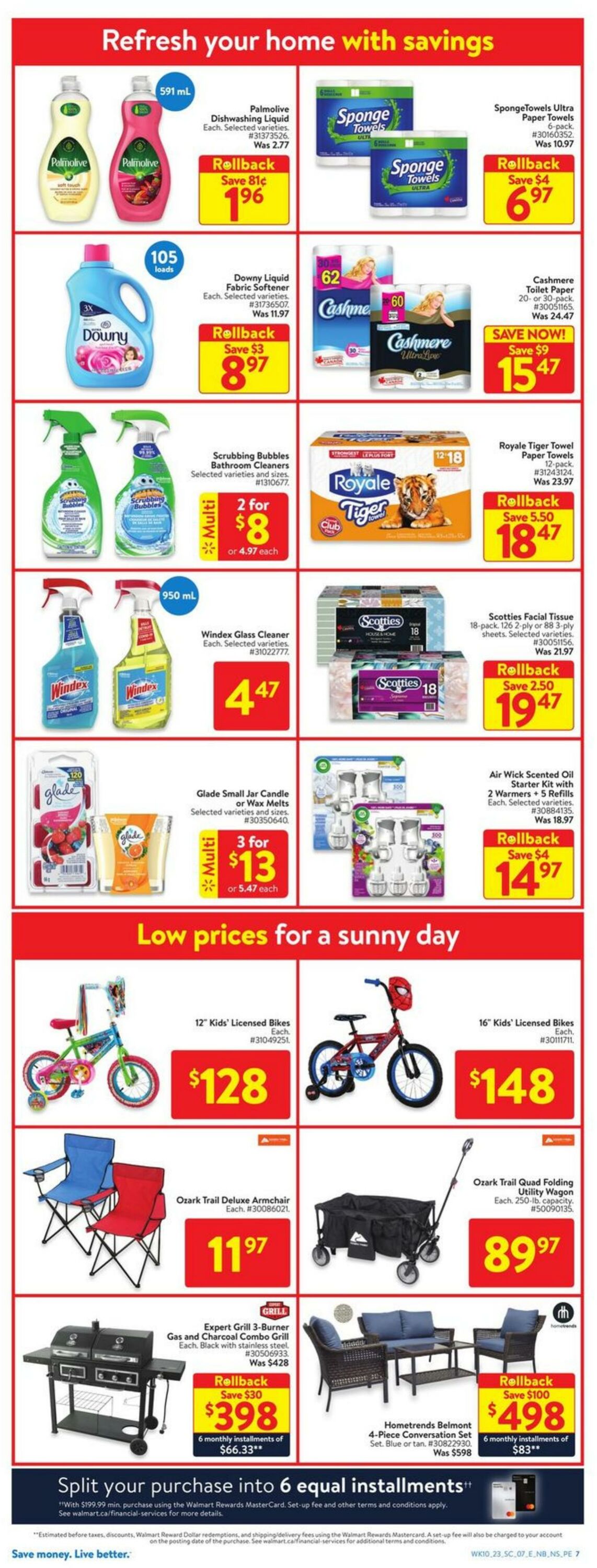 Flyer Walmart 30.03.2023 - 05.04.2023