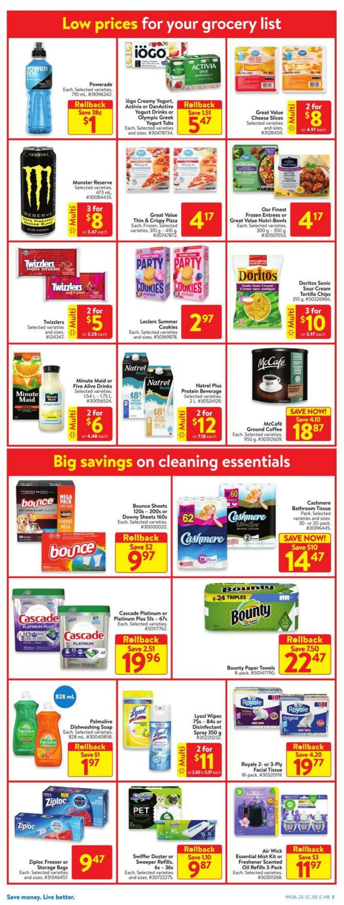 Flyer Walmart 20.07.2023 - 26.07.2023