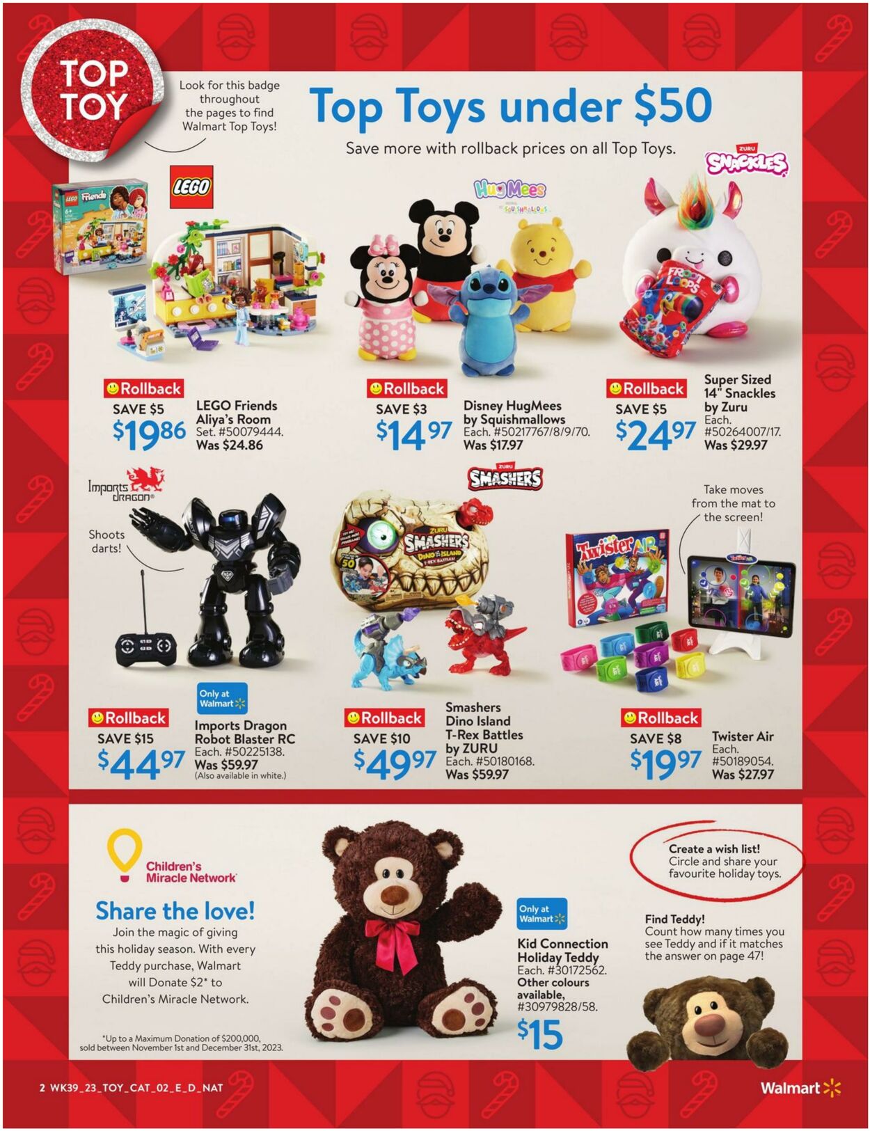 Flyer Walmart 19.10.2023 - 24.12.2023