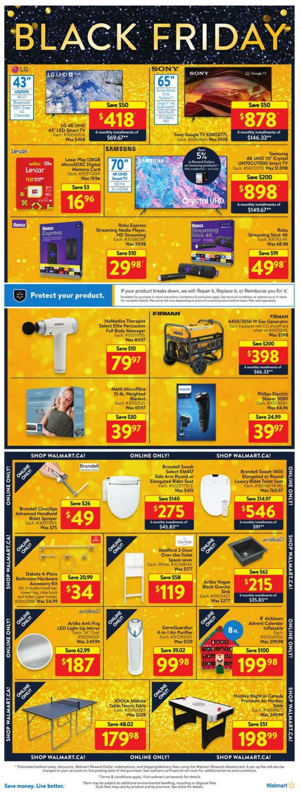 Flyer Walmart 08.11.2023 - 15.11.2023