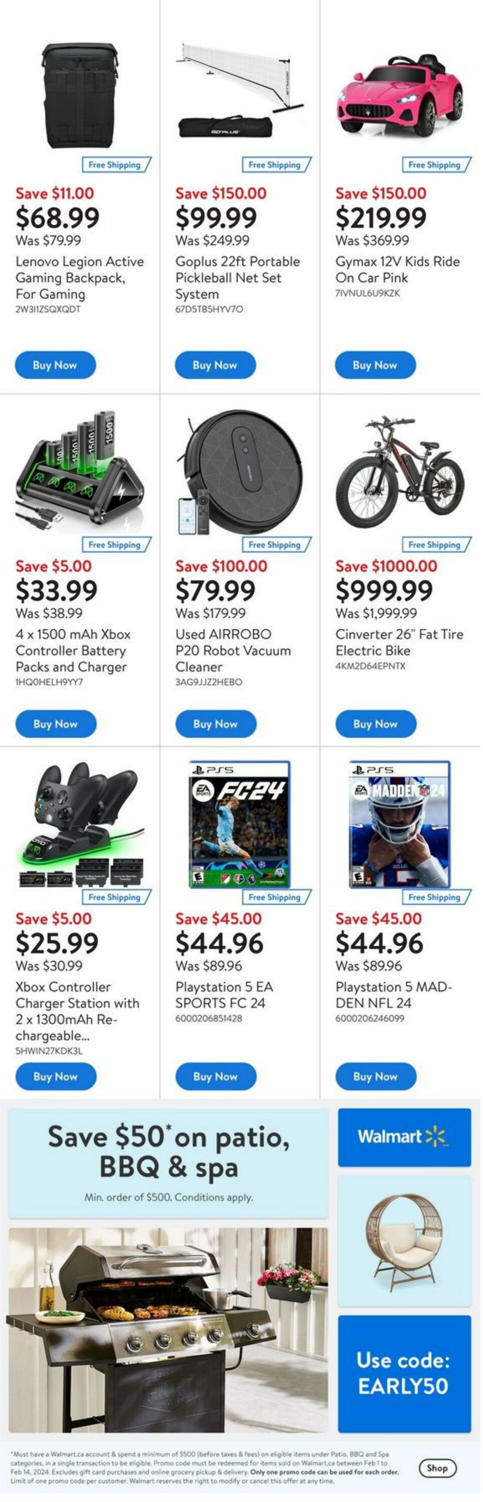 Flyer Walmart 08.02.2024 - 14.02.2024