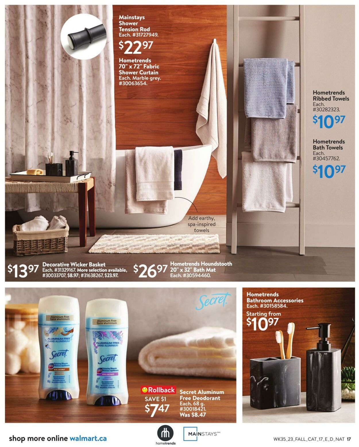 Flyer Walmart 21.09.2023 - 18.10.2023