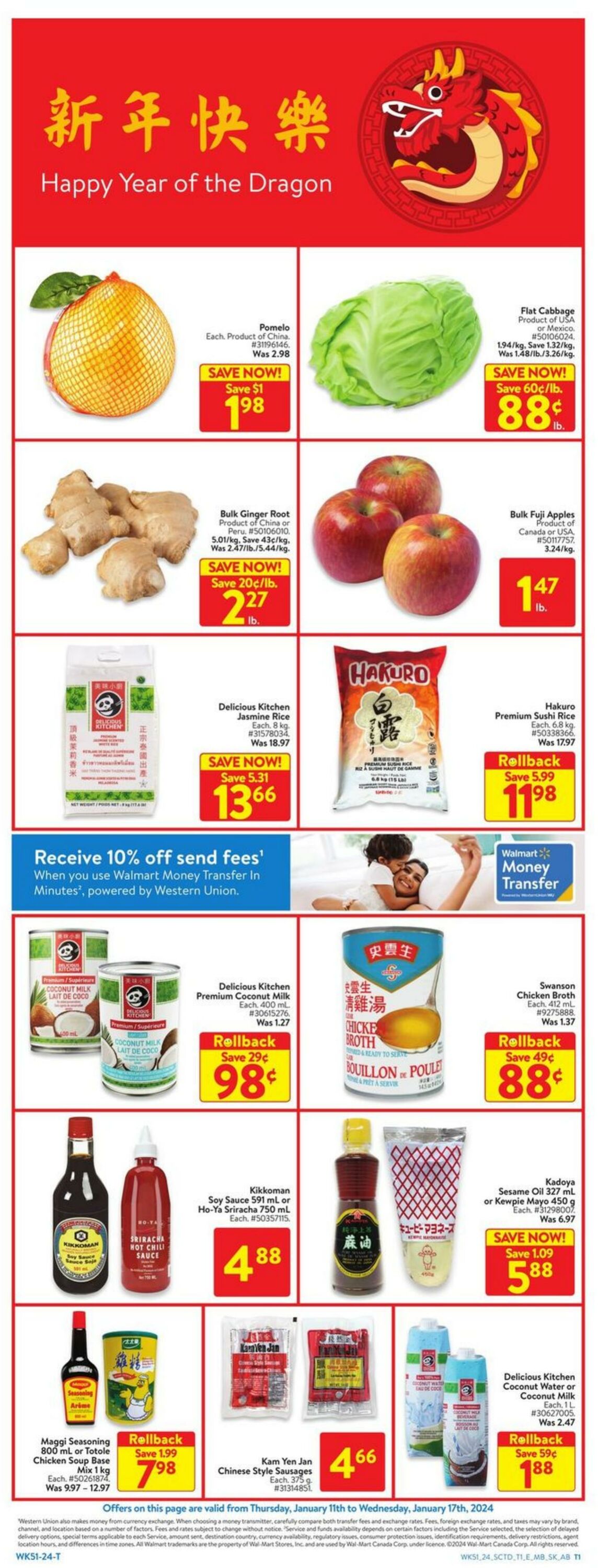 Flyer Walmart 18.01.2024 - 24.01.2024