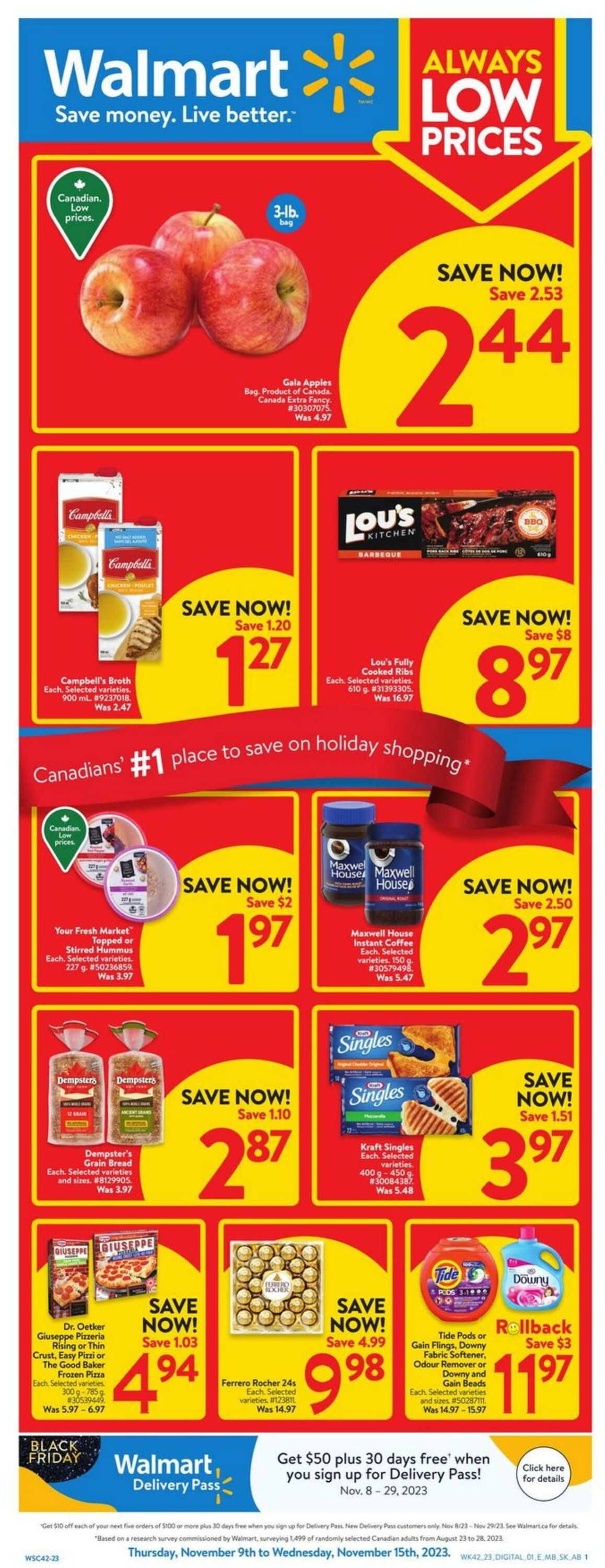 Flyer Walmart 09.11.2023 - 15.11.2023