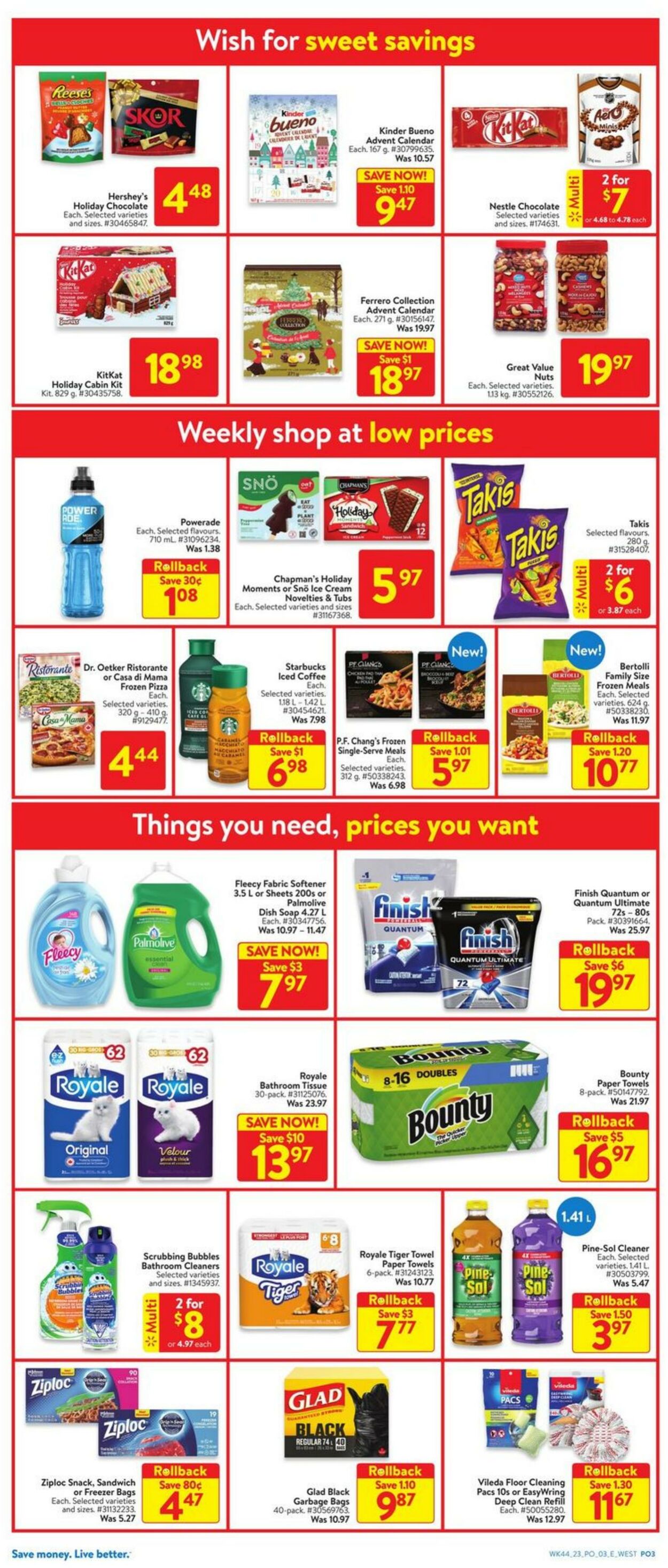 Flyer Walmart 23.11.2023 - 29.11.2023