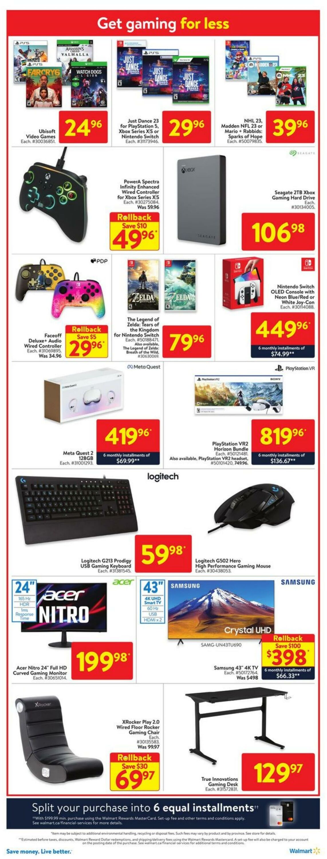 Flyer Walmart 08.06.2023 - 14.06.2023