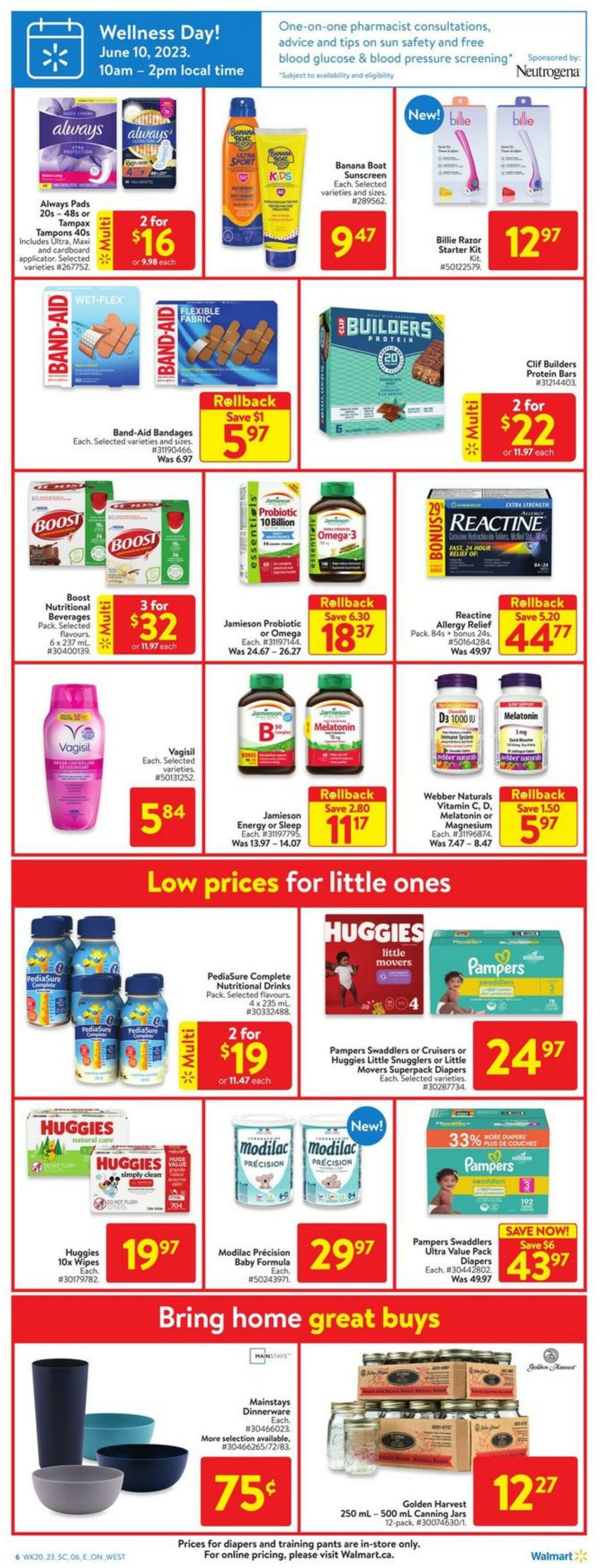 Flyer Walmart 08.06.2023 - 14.06.2023