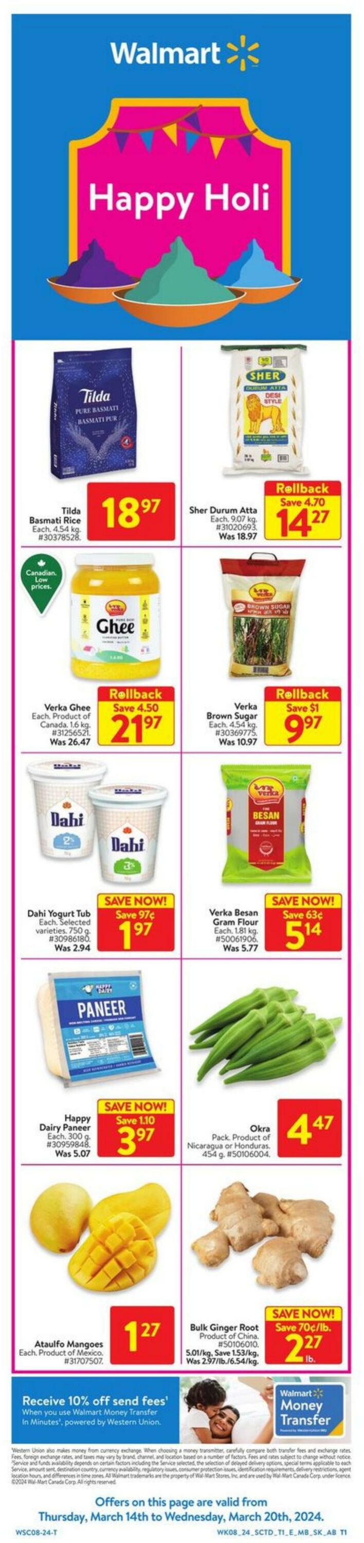 Flyer Walmart 14.03.2024 - 20.03.2024